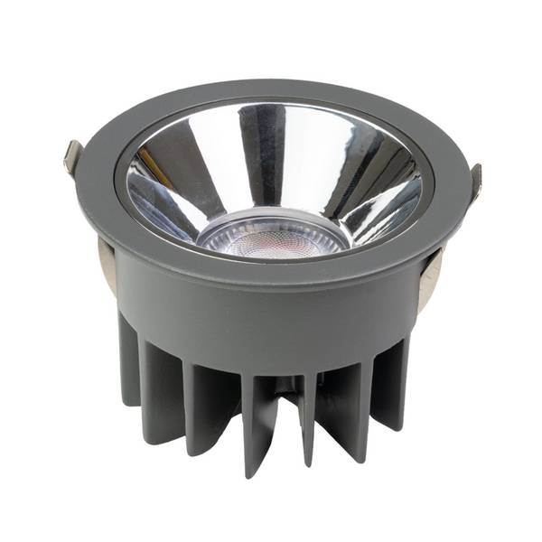 ENOVALITE LED Einbaustrahler 18W CCT 2700- 6500K Warm- Kaltweiß Deckeneinbauleuchte Grau IP65 Wassergeschützt CRI90
