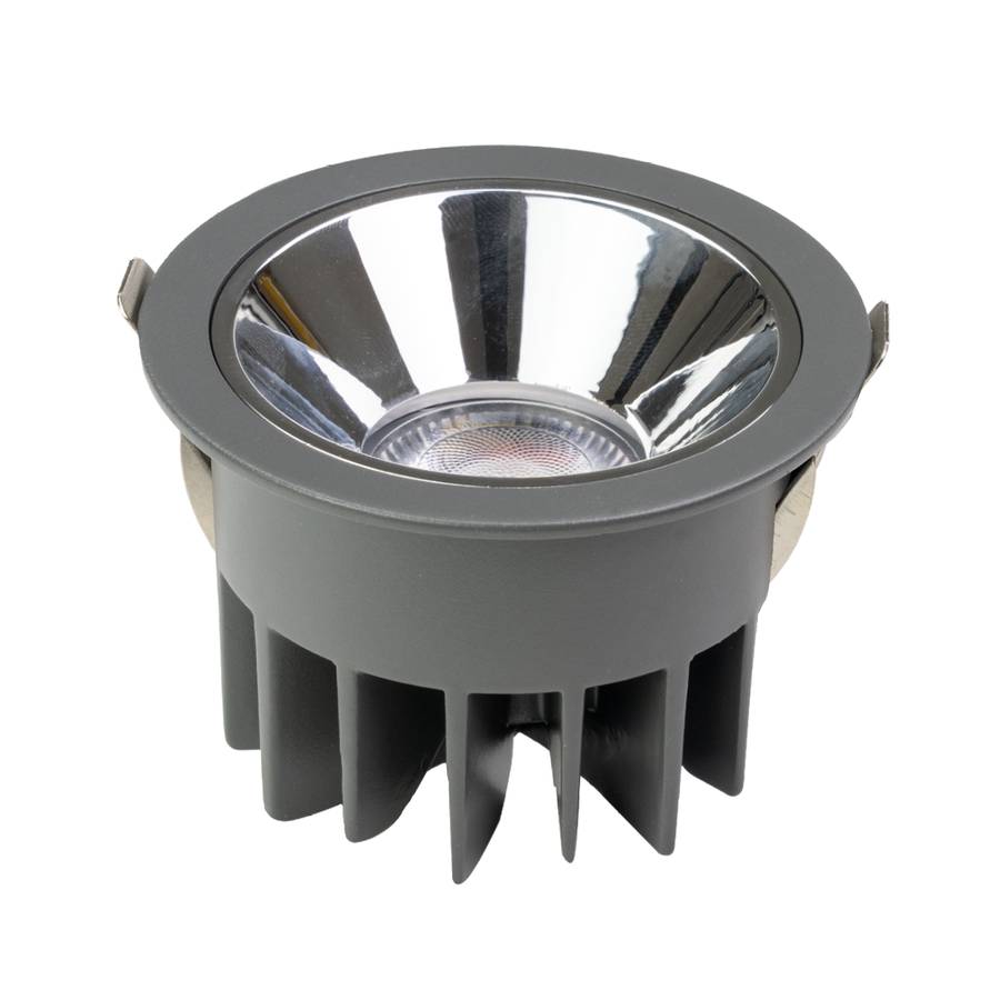 ENOVALITE LED Einbaustrahler 18W CCT 2700- 6500K Warm- Kaltweiß Deckeneinbauleuchte Grau IP65 Wassergeschützt CRI90-0