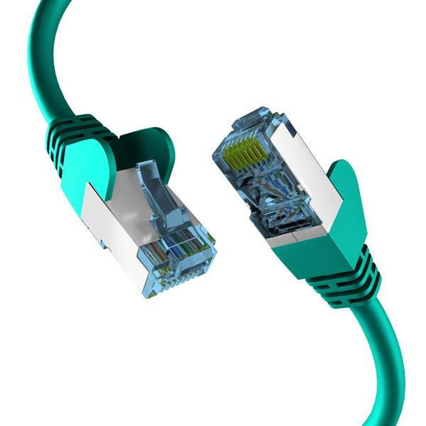 EFB RJ45 Patchkabel mit Cat7 Rohkabel 2.00m grün Multimedia-Technik Kabel