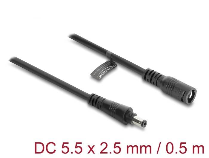 DC Verlängerungskabel 5,5 x 2,5 mm mit...-0