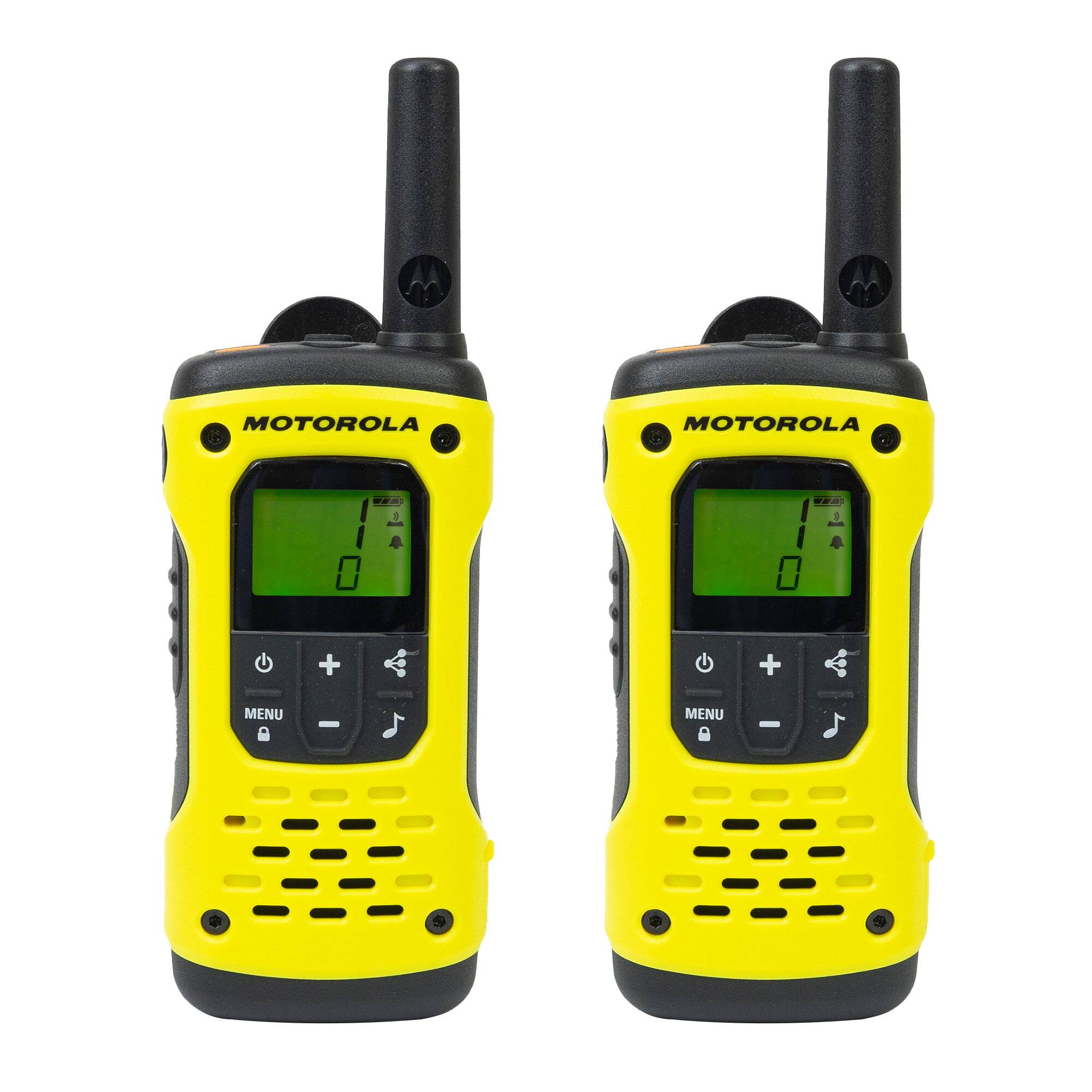 Tragbare PMR-Funkstation Motorola TLKR T92 H2O IP67 Set mit 2 Stück Gelb-0
