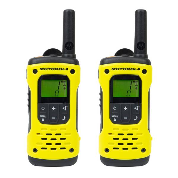 Tragbare PMR-Funkstation Motorola TLKR T92 H2O IP67 Set mit 2 Stück Gelb
