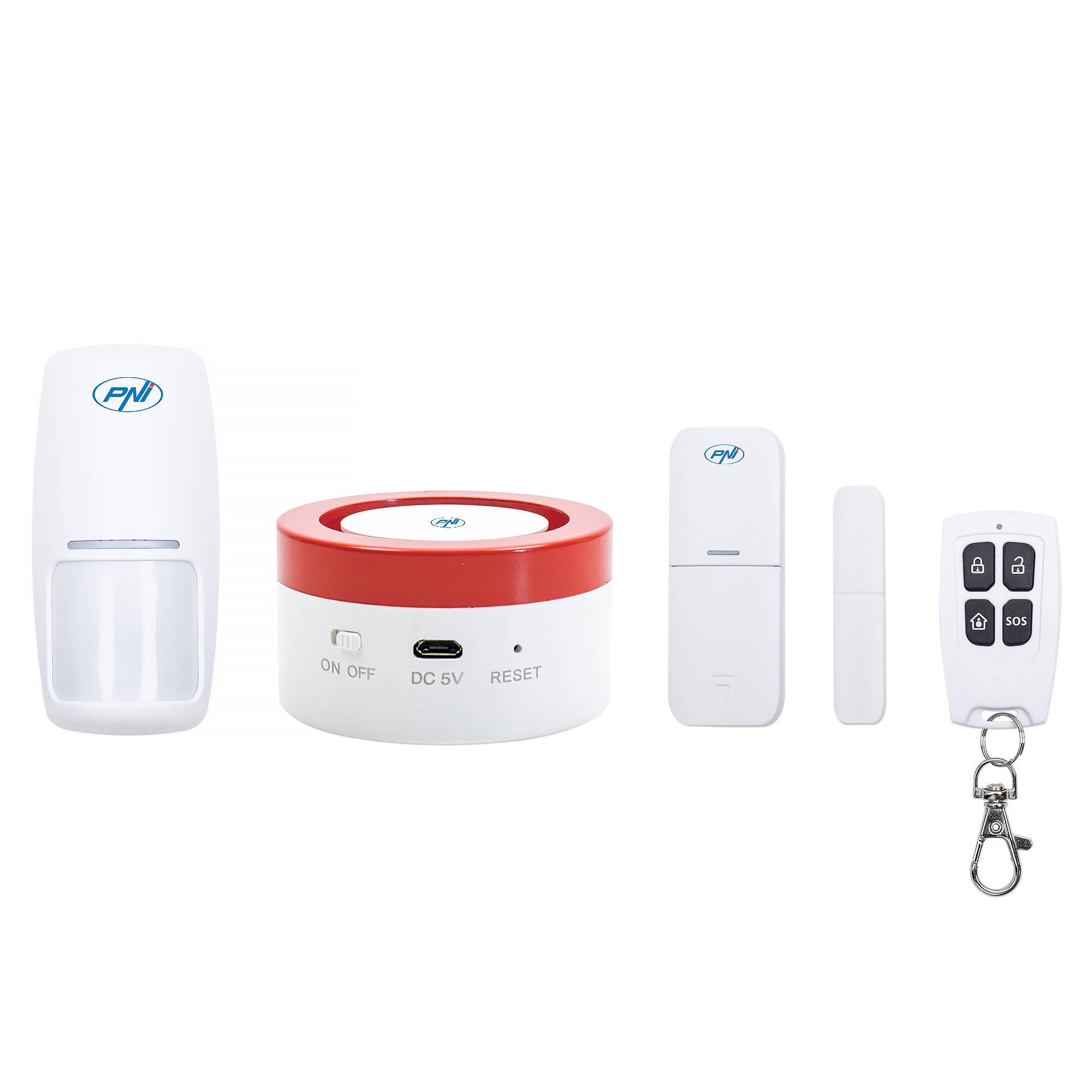 Symbolbild für PNI Safe House PG600 Funkalarmsystem, Smart Home-Sicherheitssystem, Funkverbindung,