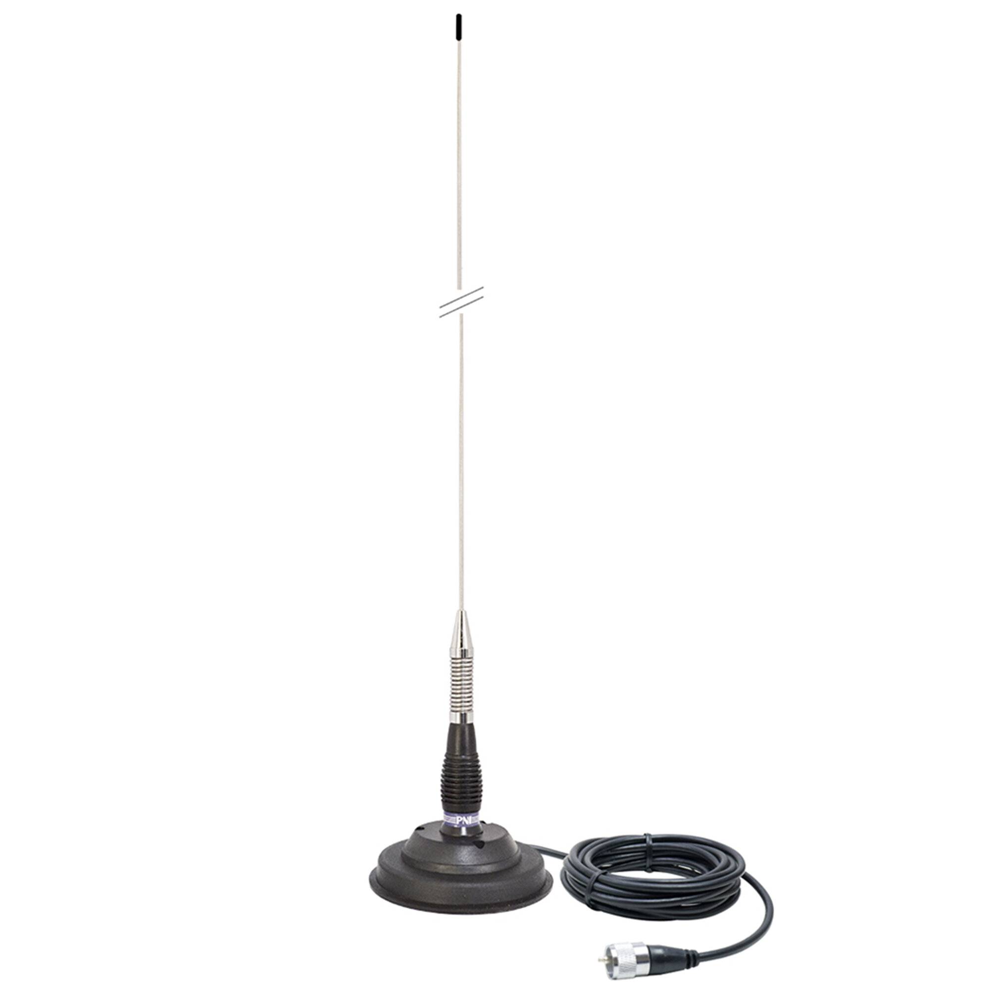 Symbolbild für PNI Escort HP 5500 CB-Radiosender und PNI ML100 CB-Antenne, Länge 100 cm, inklusive Magnetfuß