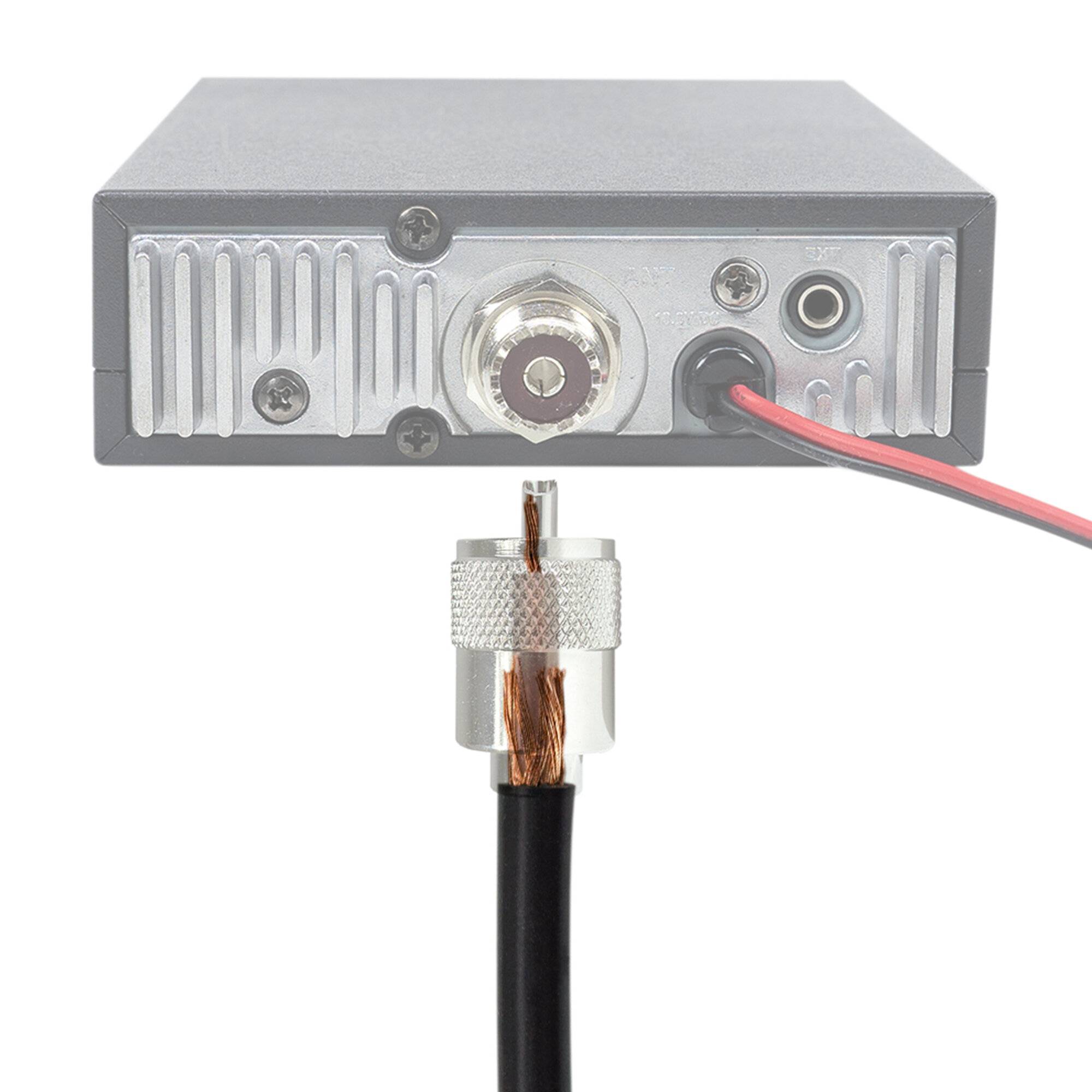 Kabel PNI RG58 C Extra für CB-Antennen Rolle 100m-2
