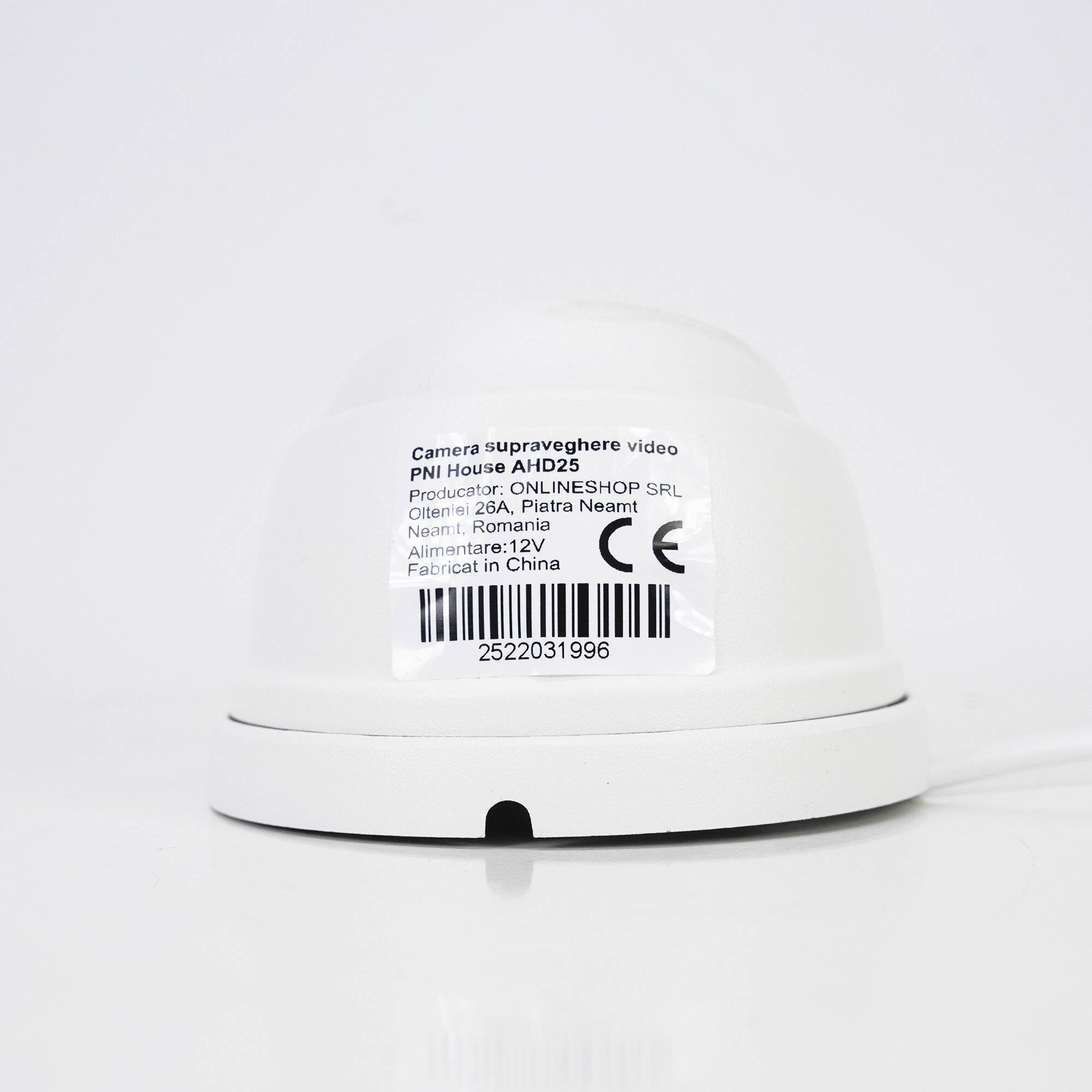 Symbolbild für PNI House AHD25 5MP Videoüberwachungskamera, Kuppel, 3,6-mm-Objektiv, 36 IR-LEDs, Außen- oder