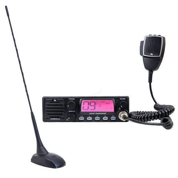 CB TTi TCB-900 EVO Radiosender-Kit + PNI Extra 48 CB-Antenne mit Magnet