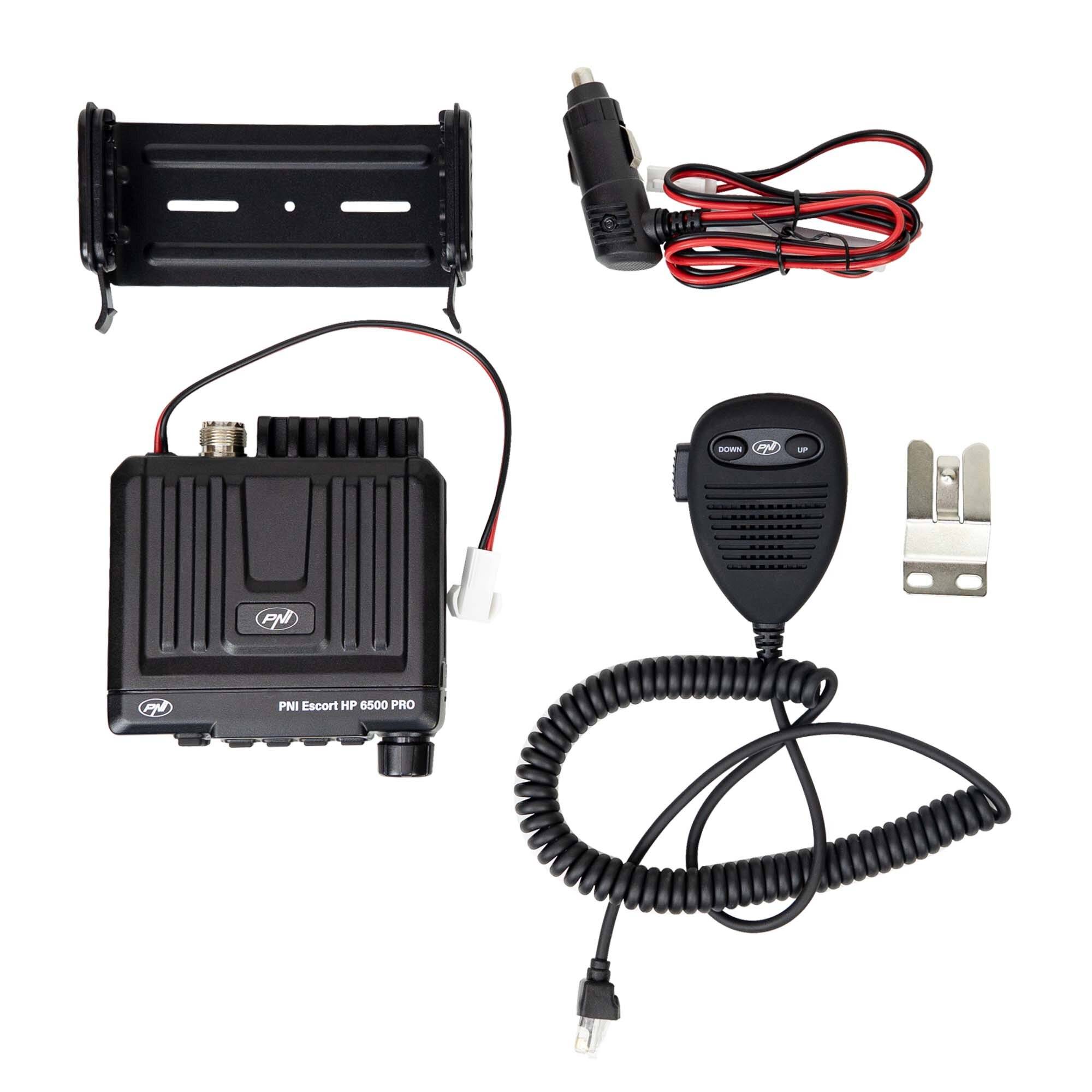 CB-Radiosender PNI Escort HP 6500 PRO, Multistandard, VOX, NRC, 4 W, AM-FM, 12 V, SQ, ASQ,-2