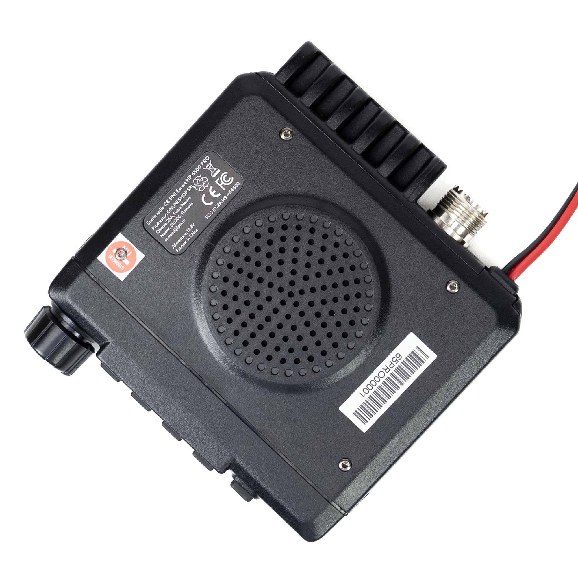 Symbolbild für CB-Radiosender PNI Escort HP 6500 PRO, Multistandard, VOX, NRC, 4 W, AM-FM, 12 V, SQ, ASQ,