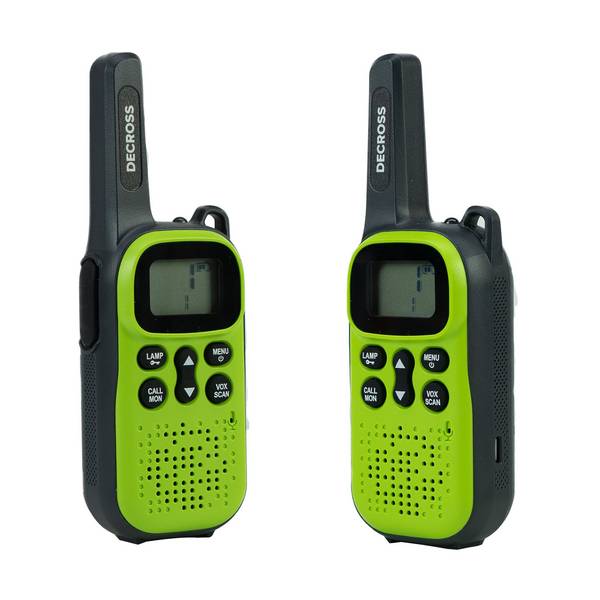 Tragbarer Radiosender PMR PNI Decross DC44, 446 MHz, 0,5 W, 16 Kanäle, 800 mAh NiMH, Set mit 2