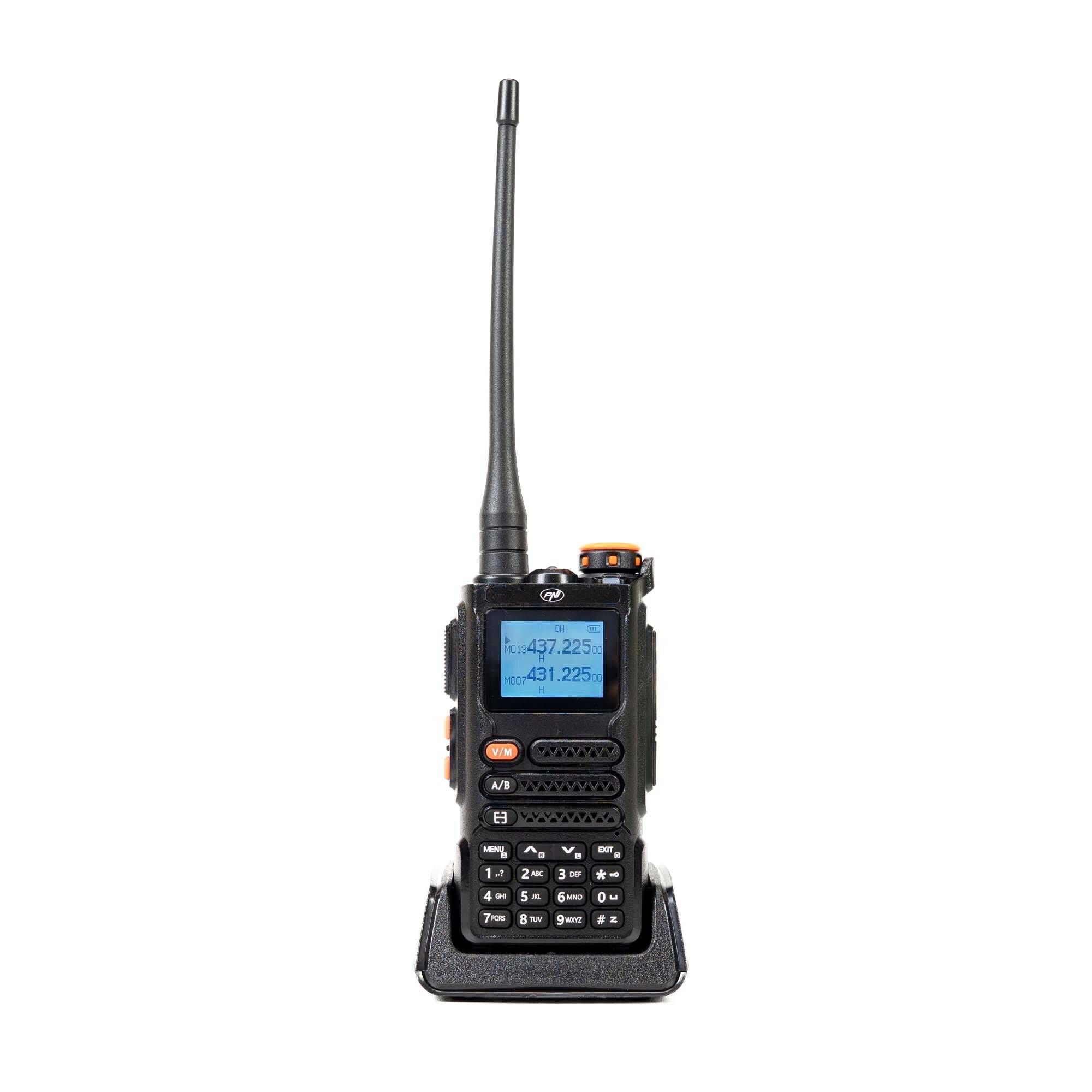 Preisbild für Tragbarer VHF/UHF-Radiosender PNI P16UV 999 Kanäle, Dualband TX und 6 RX-Bänder,