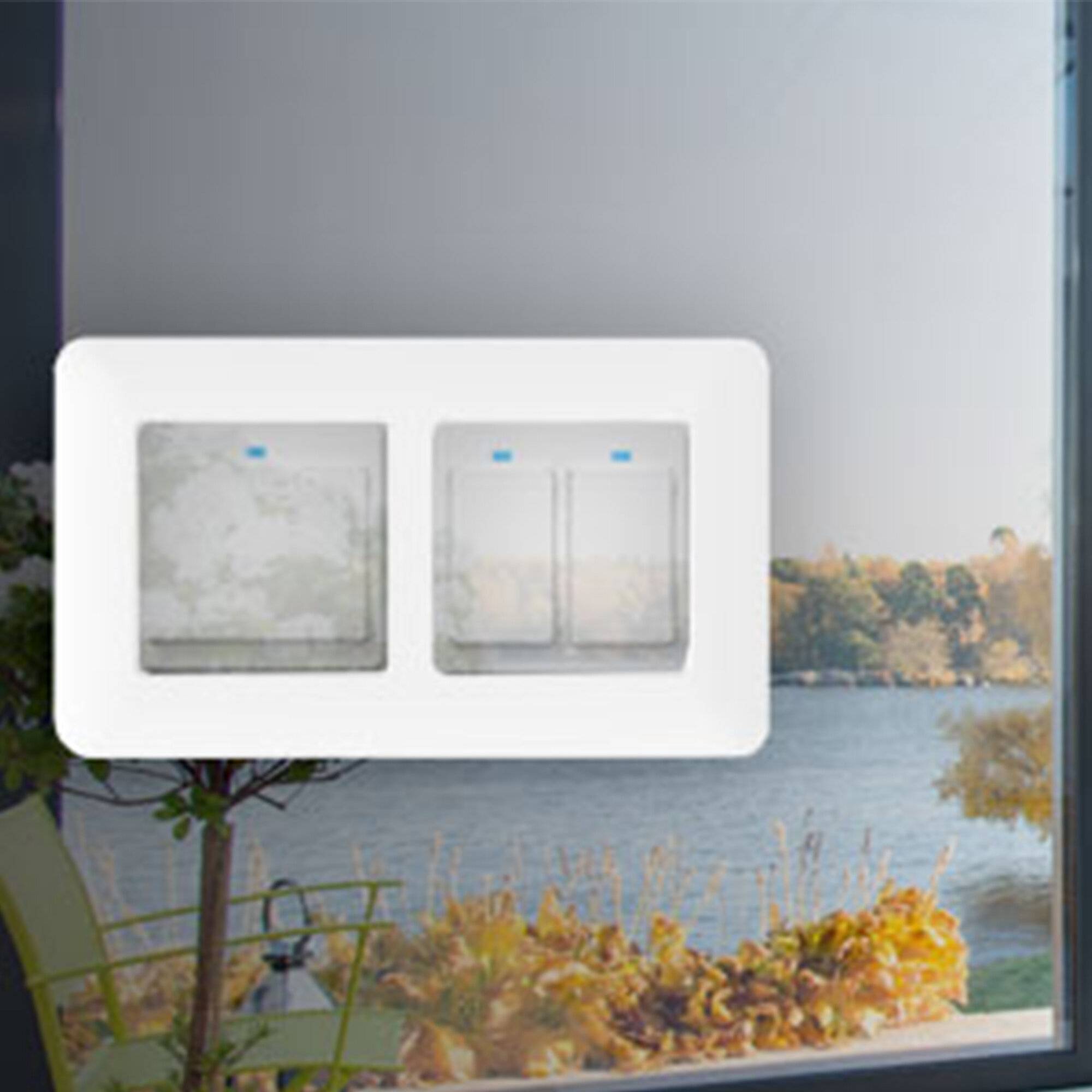 Symbolbild für PNI WS2 Doppelrahmen für Switch oder PNI SmartHome Smart Socket