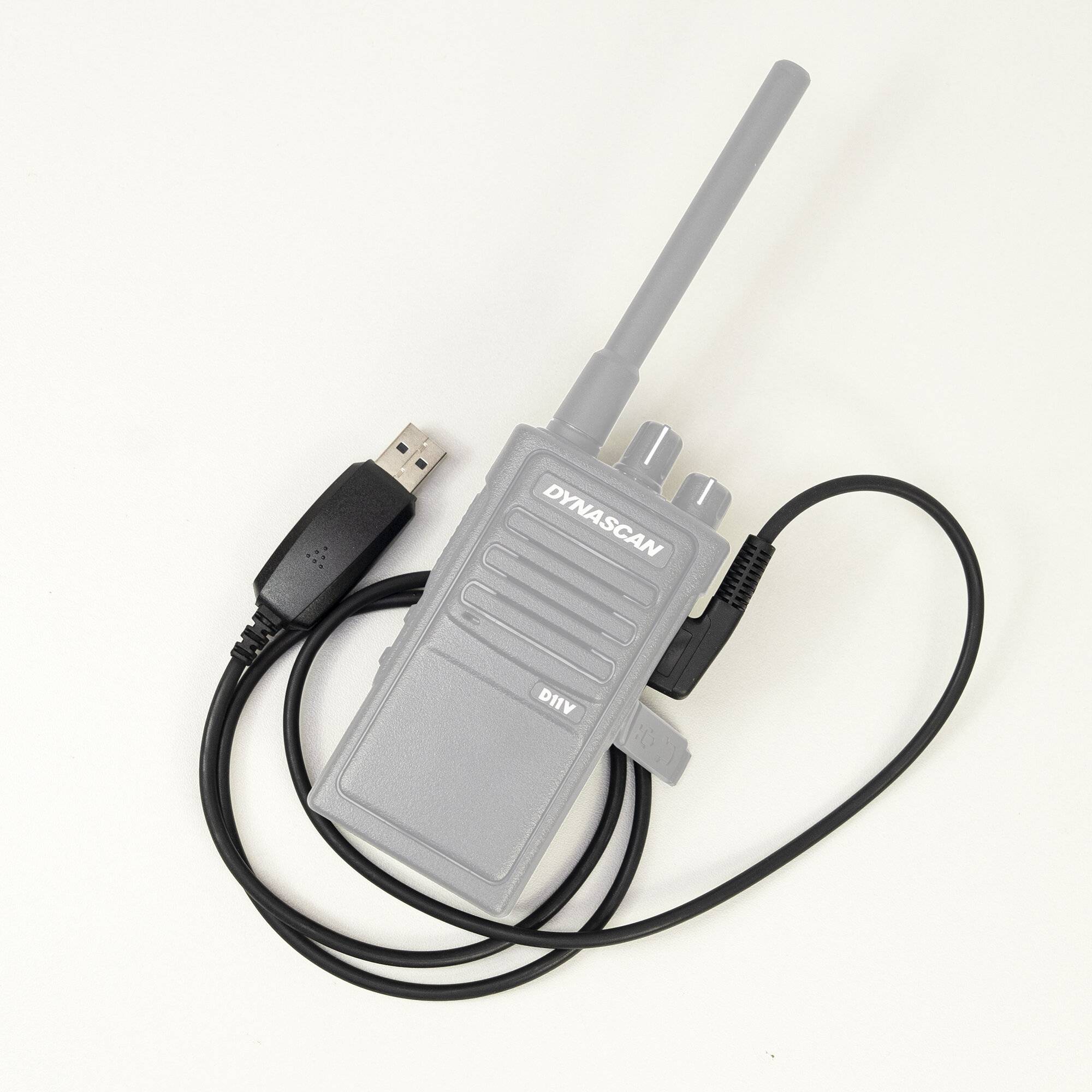 Programmierkabel für DMR-Radiosender Dynascan D11V, D12U und D-6000-2