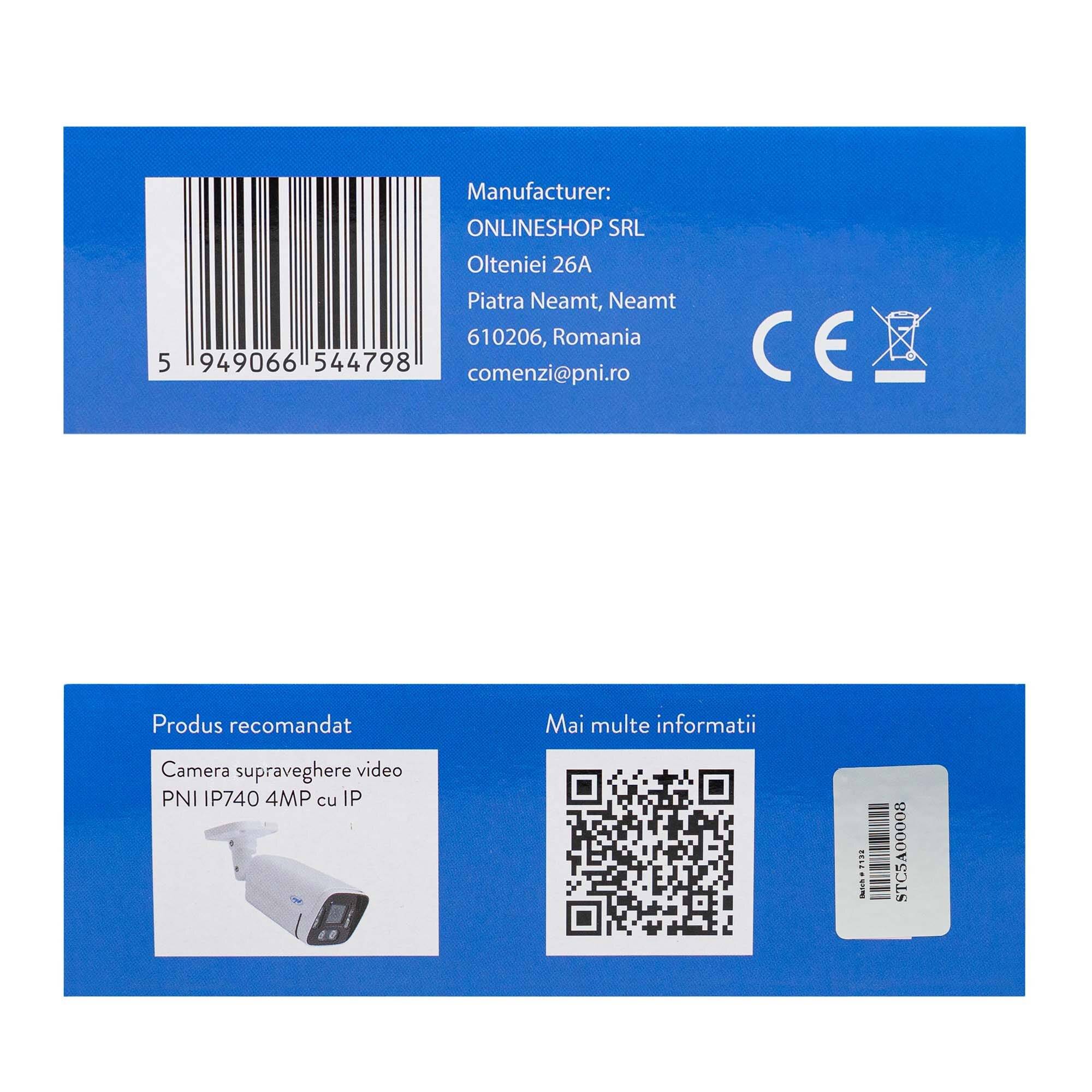PNI STC52 CCTV-Netzteil 12V, 5A, 60W, 4 Ausgänge, im Metallgehäuse, schwarz-2
