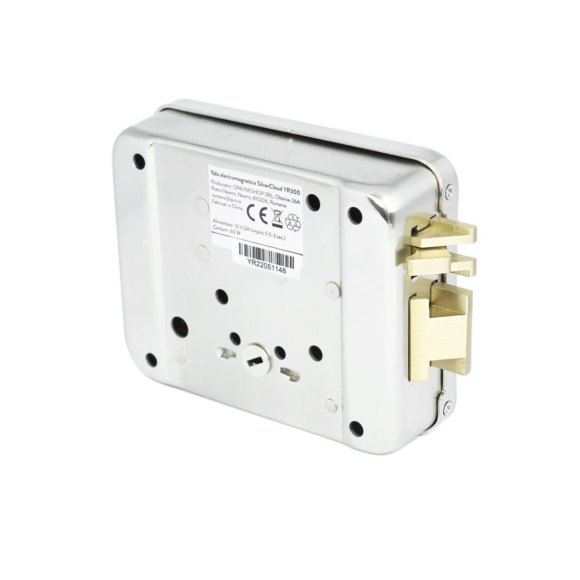 Symbolbild für SilverCloud YR300 Elektromagnetische Yala mit Nabe, Öffnung auf der rechten Seite, Fail Secure NC