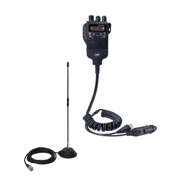 CB PNI Escort HP 62 Radiosender-Kit und PNI Extra 40-Antenne mit Magnet