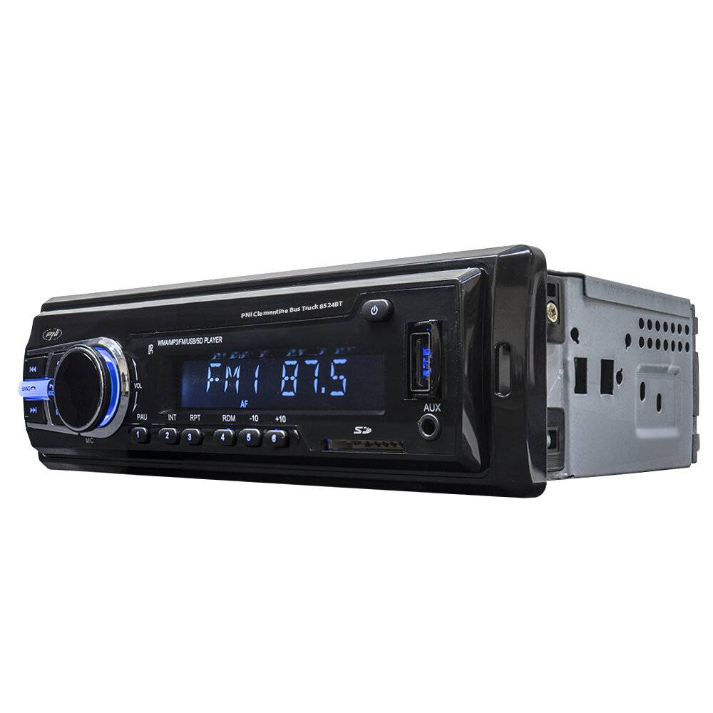 PNI Clementine Bus 8524BT 1 DIN MP3 Autoradio Bluetooth USB SD AUX RCA 12V 24V-3