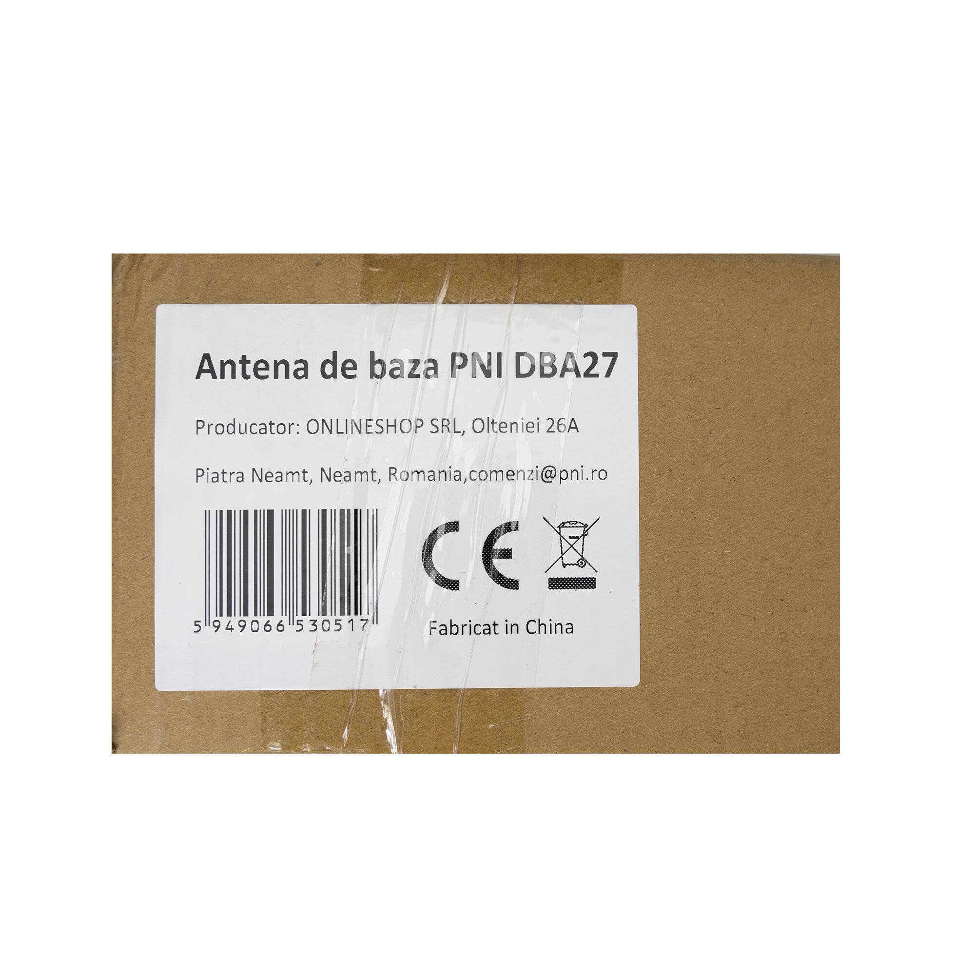 Symbolbild für PNI DBA27 Basisantenne, 25–30 MHz, 620 cm, SO-239 Anschluss, 5 Elemente, vertikal