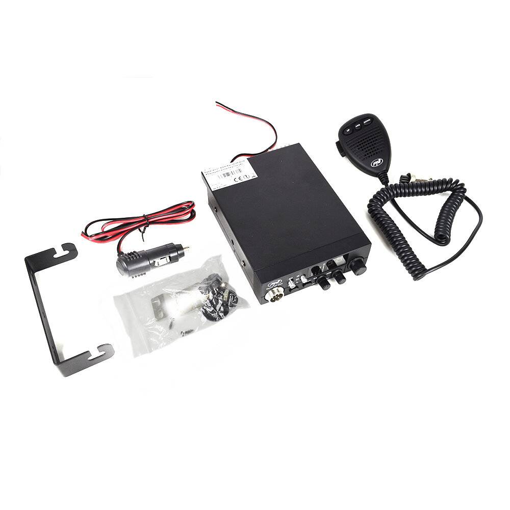CB PNI Escort HP 8024 Funkgerät-Set mit PNI Extra 48 Antenne, 12/24V, ASQ-2