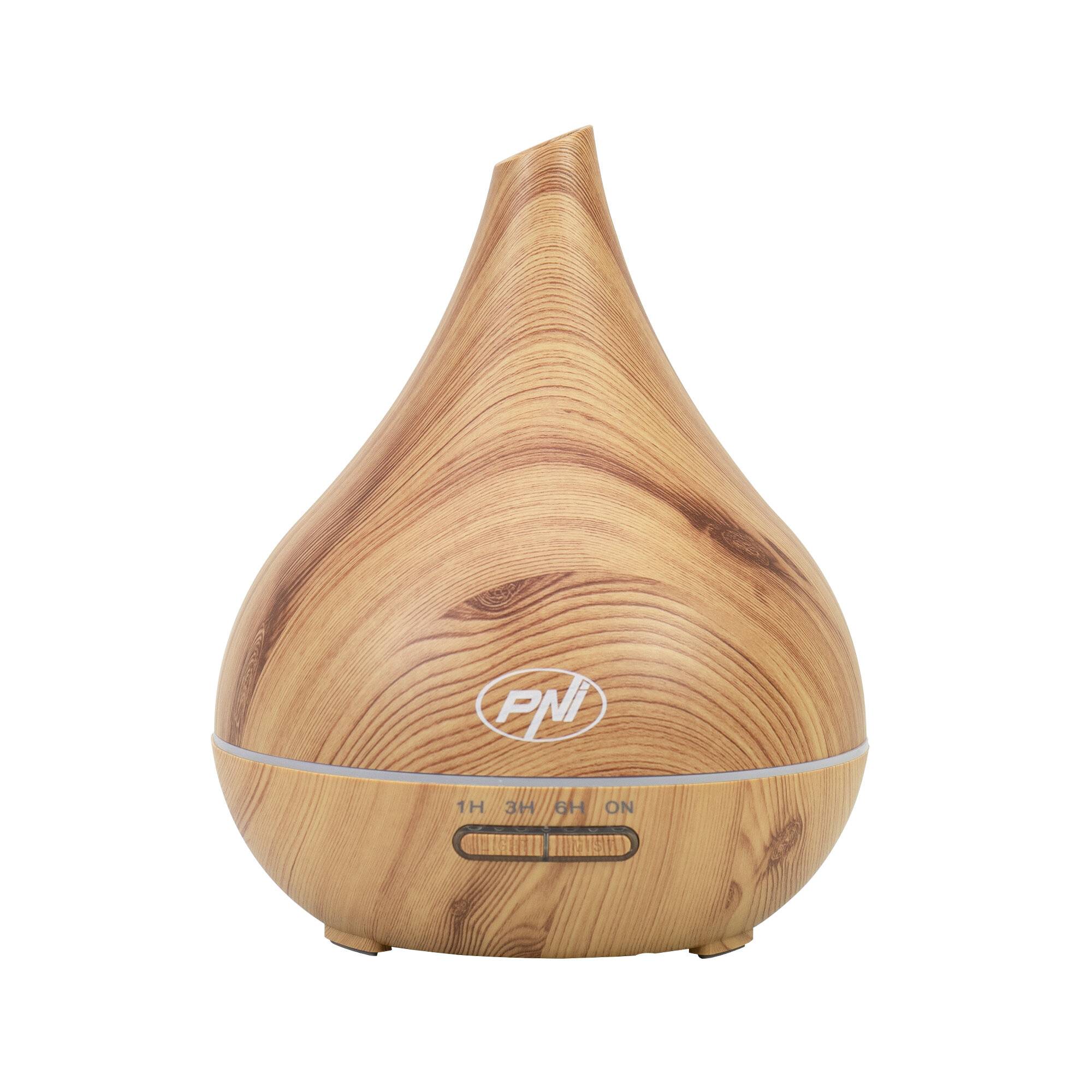 Aromatherapie-Diffusor PNI HU400 für ätherische Öle, mit Ultraschall, 400 ml, Timer, 7-2