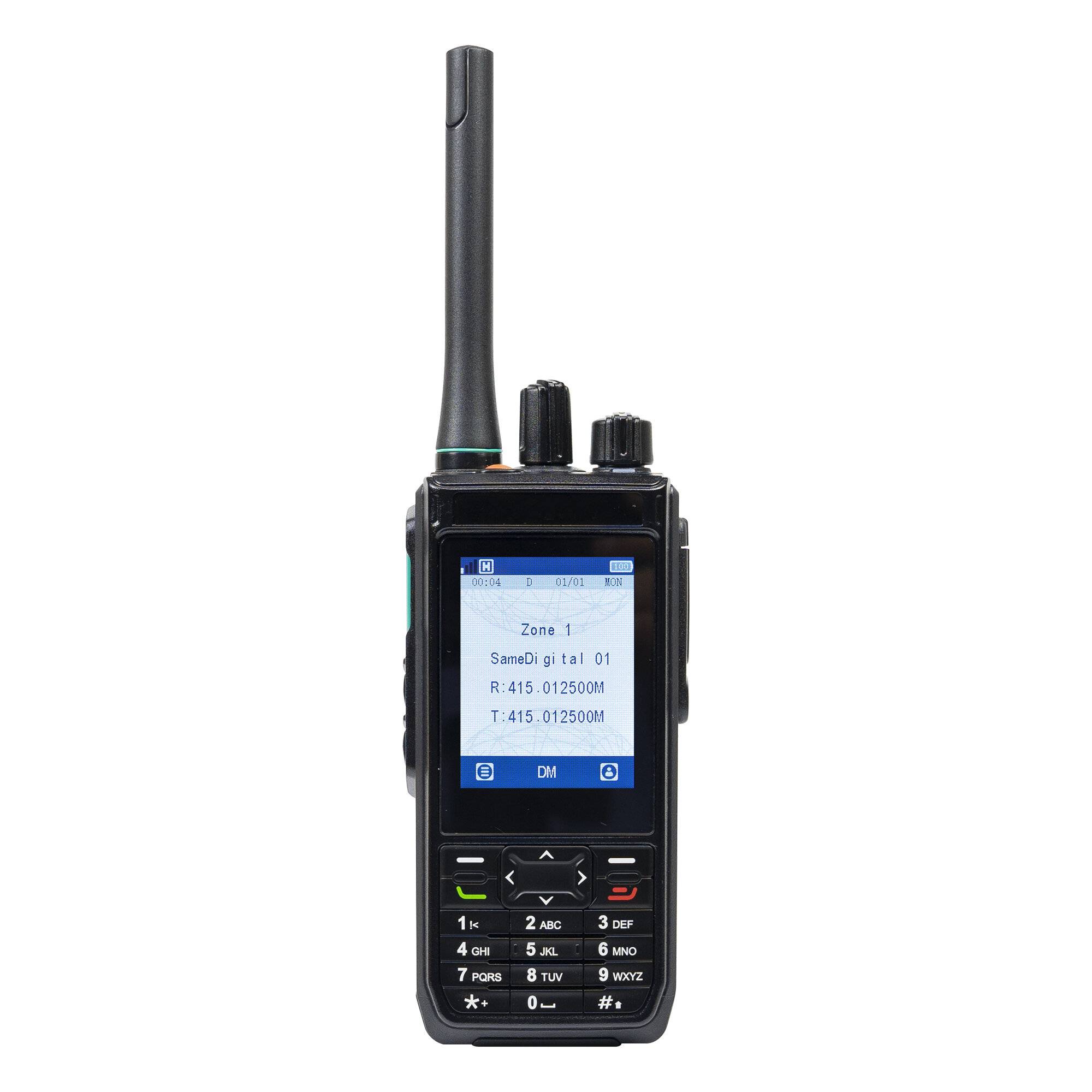 Tragbarer UHF-Radiosender PNI AP25, DMR, 500 CH, 2450 mAh, analoger und digitaler Modus, IP67-0