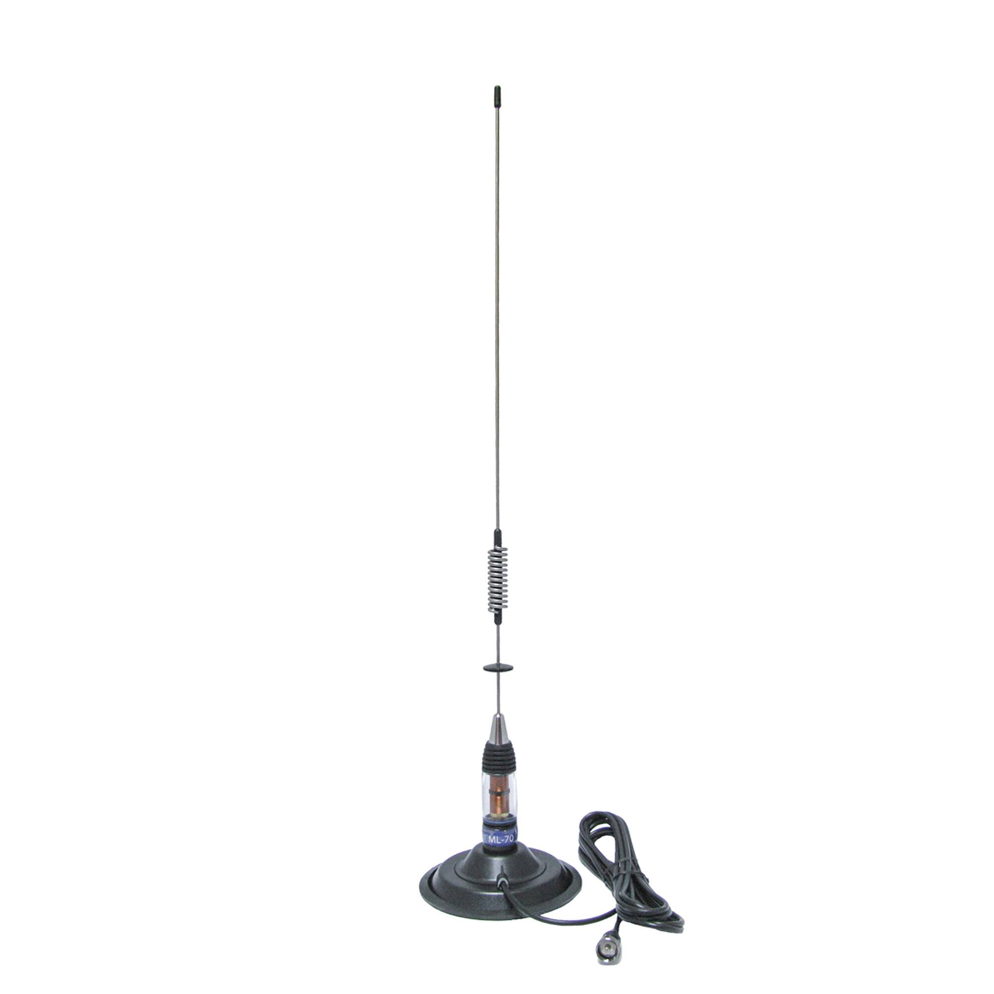 CB-Radiosenderpaket PNI Escort HP 8001L ASQ + HS81L-Kopfhörer + CB-Antenne PNI ML70 mit Magnet-2