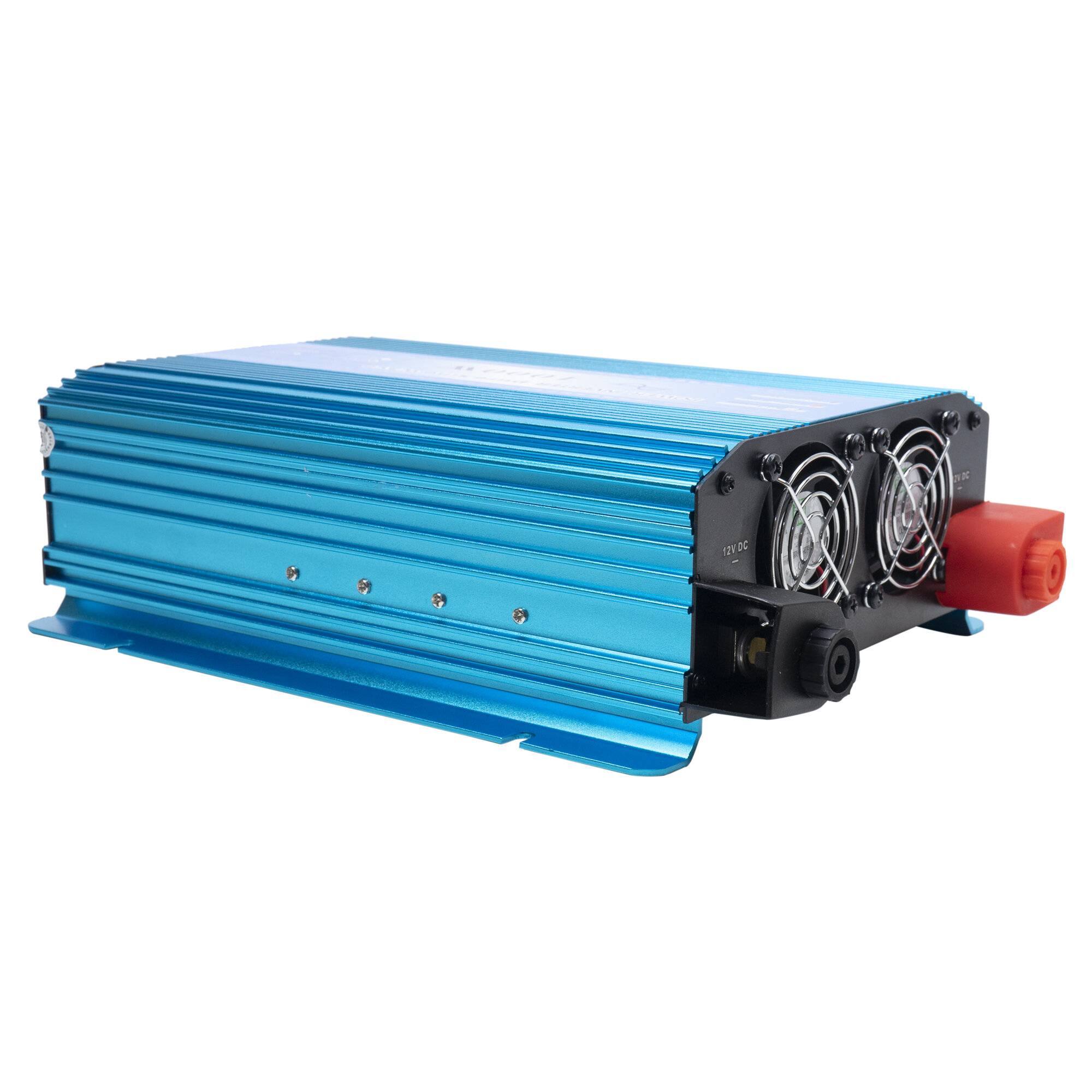 Symbolbild für PNI-SP1000W Spannungswandler, 12V auf 230V, 1000W Dauerleistung, reine Sinuswelle