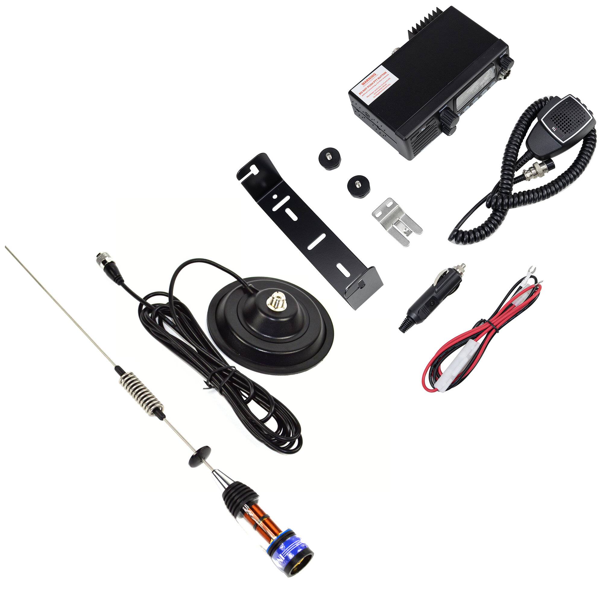 CB TTi TCB-900 EVO Radiosender-Kit + PNI ML70 CB-Antenne, Länge 70 cm-2