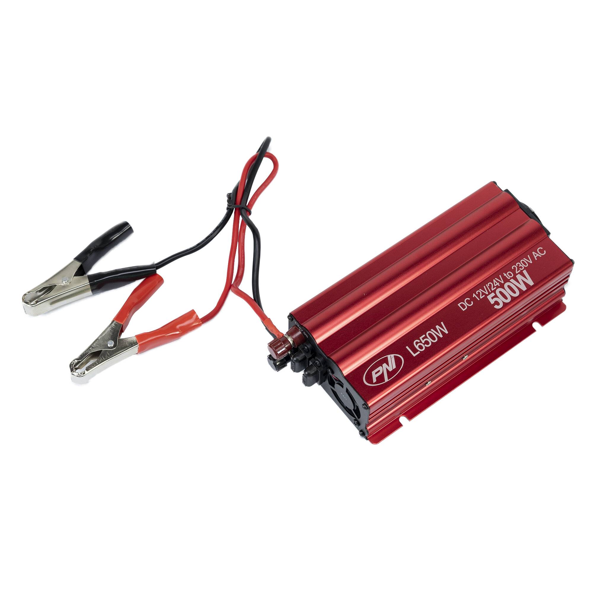Preisbild für Wechselrichter PNI L650W, 12V/24V auf 230V, 500W Dauerleistung, modifizierte Sinuswelle