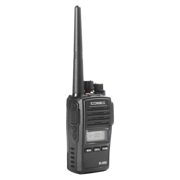 Tragbarer UHF-Radiosender PNI Kombix RL-120U, 440–470 MHz, wasserdicht IP67