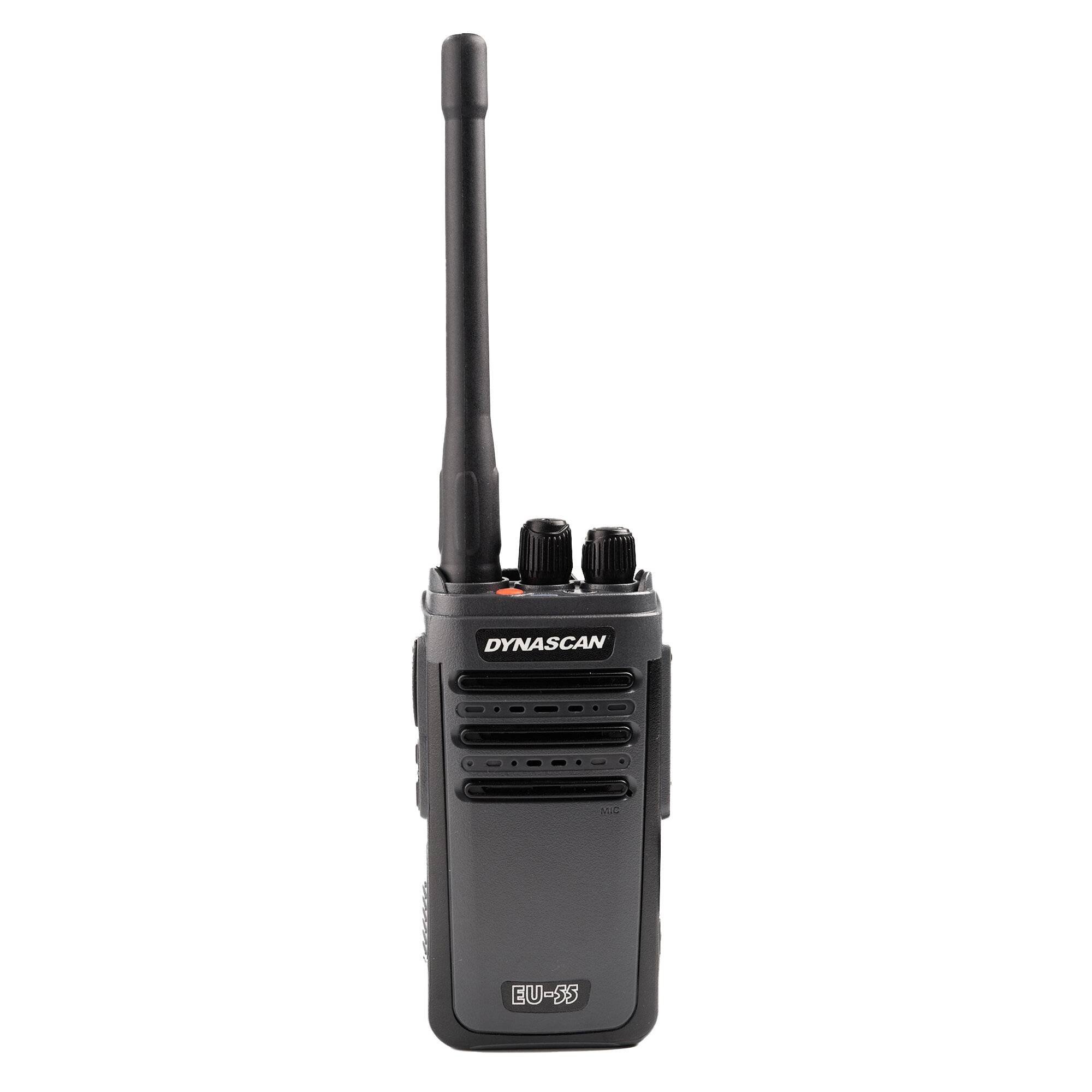 Tragbarer Radiosender PMR Dynascan EU-55, 446 MHz, 0,5 W, 16 CH, CTCSS, DCS, 1500 mAh, IP65-0