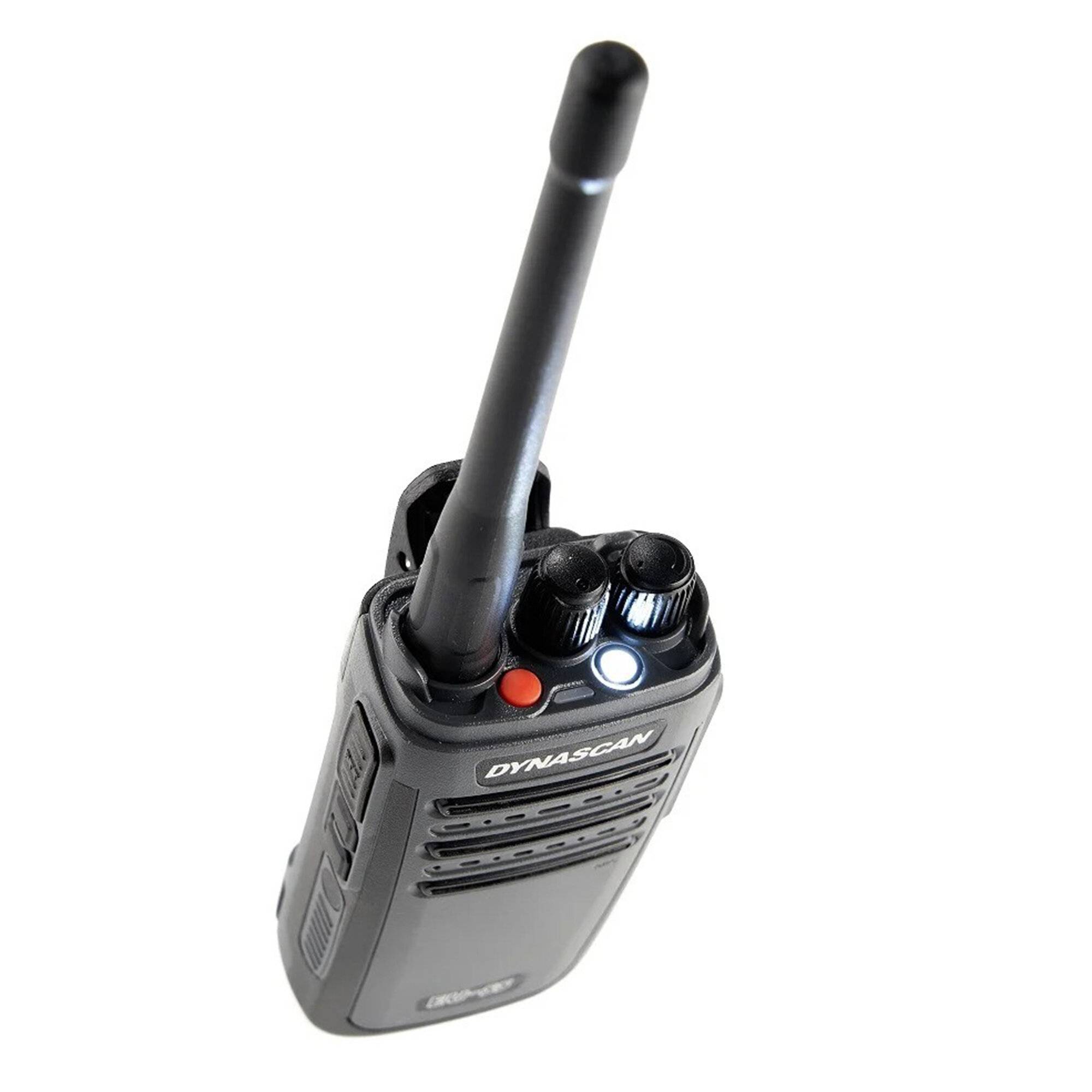 Tragbarer Radiosender PMR Dynascan EU-55, 446 MHz, 0,5 W, 16 CH, CTCSS, DCS, 1500 mAh, IP65-2