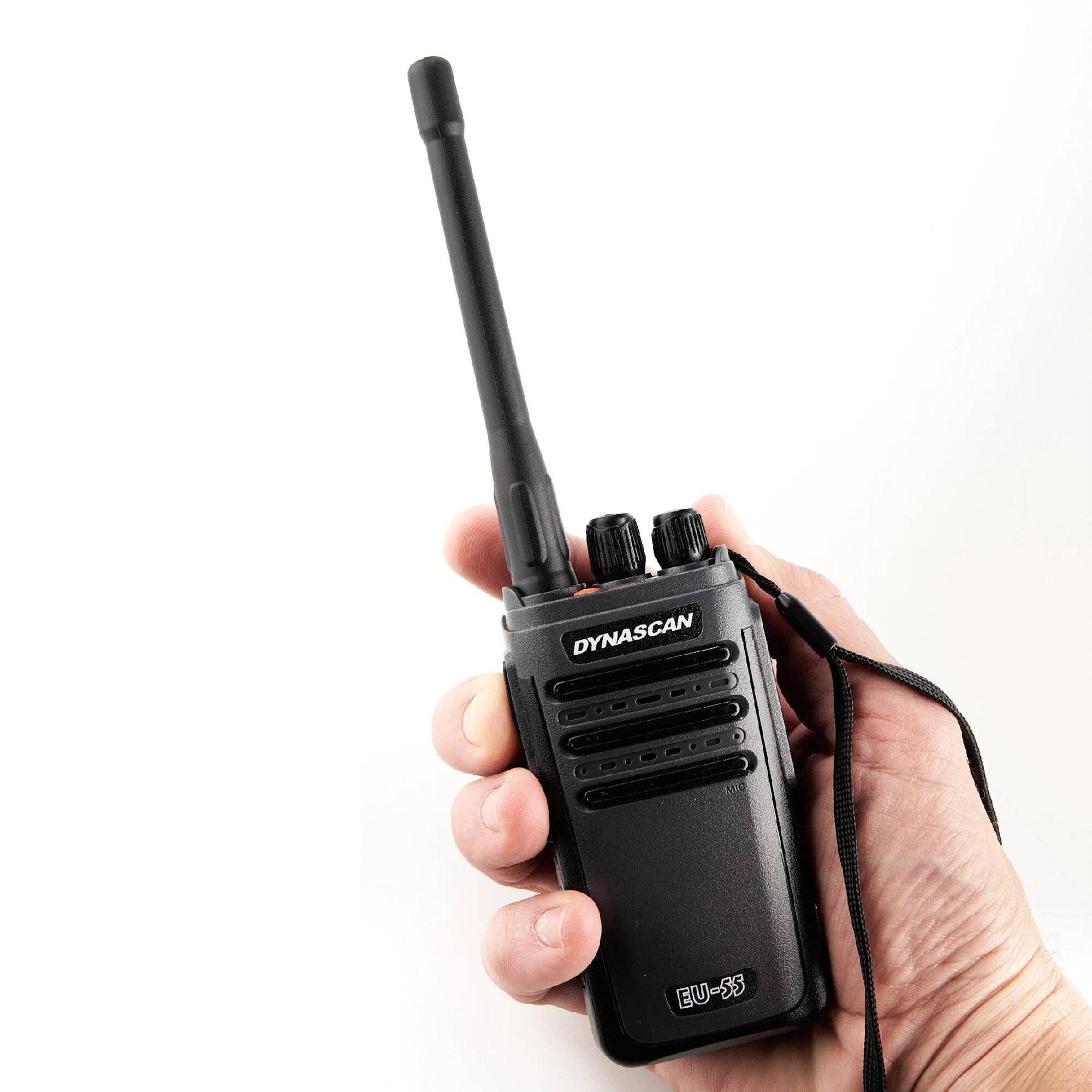 Symbolbild für Tragbarer Radiosender PMR Dynascan EU-55, 446 MHz, 0,5 W, 16 CH, CTCSS, DCS, 1500 mAh, IP65