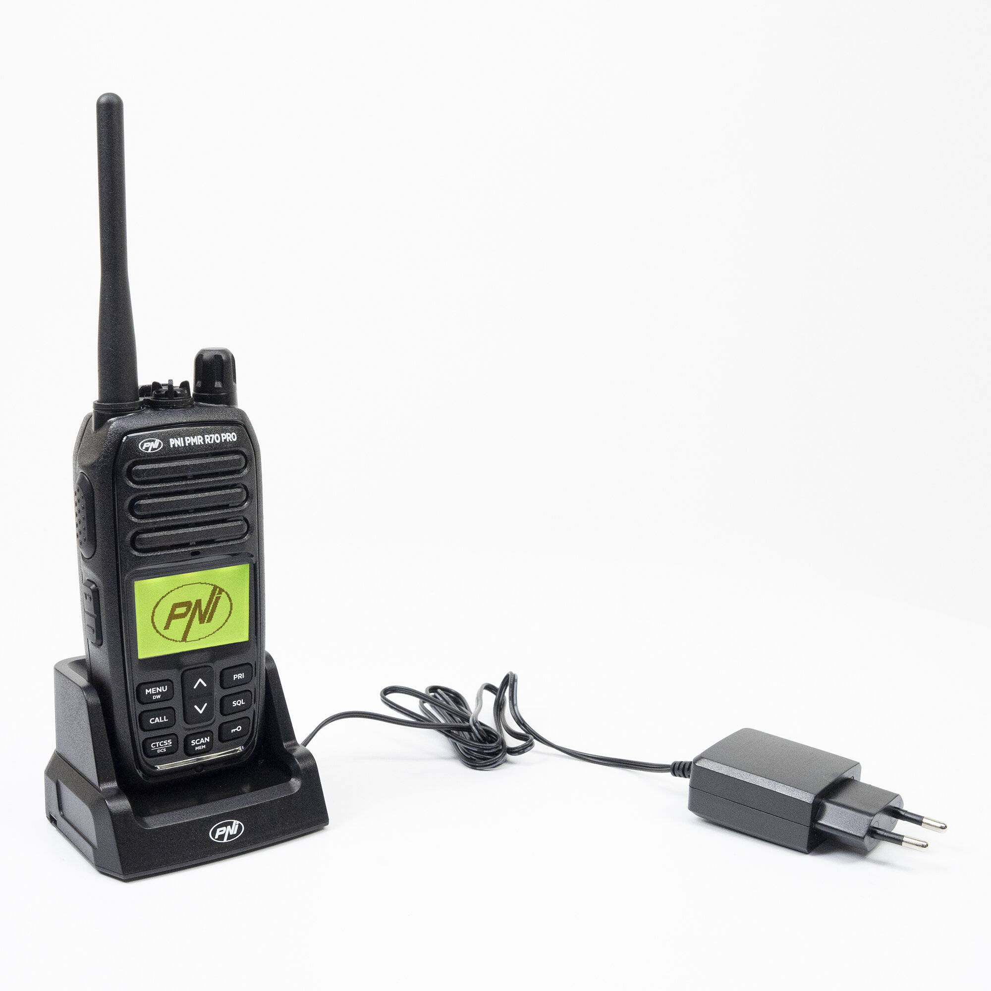 Preisbild für Tragbarer Radiosender PNI PMR R70 PRO 446 MHz, 16 CH 0,5 W, 99 PC-programmierbare Kanäle, 50