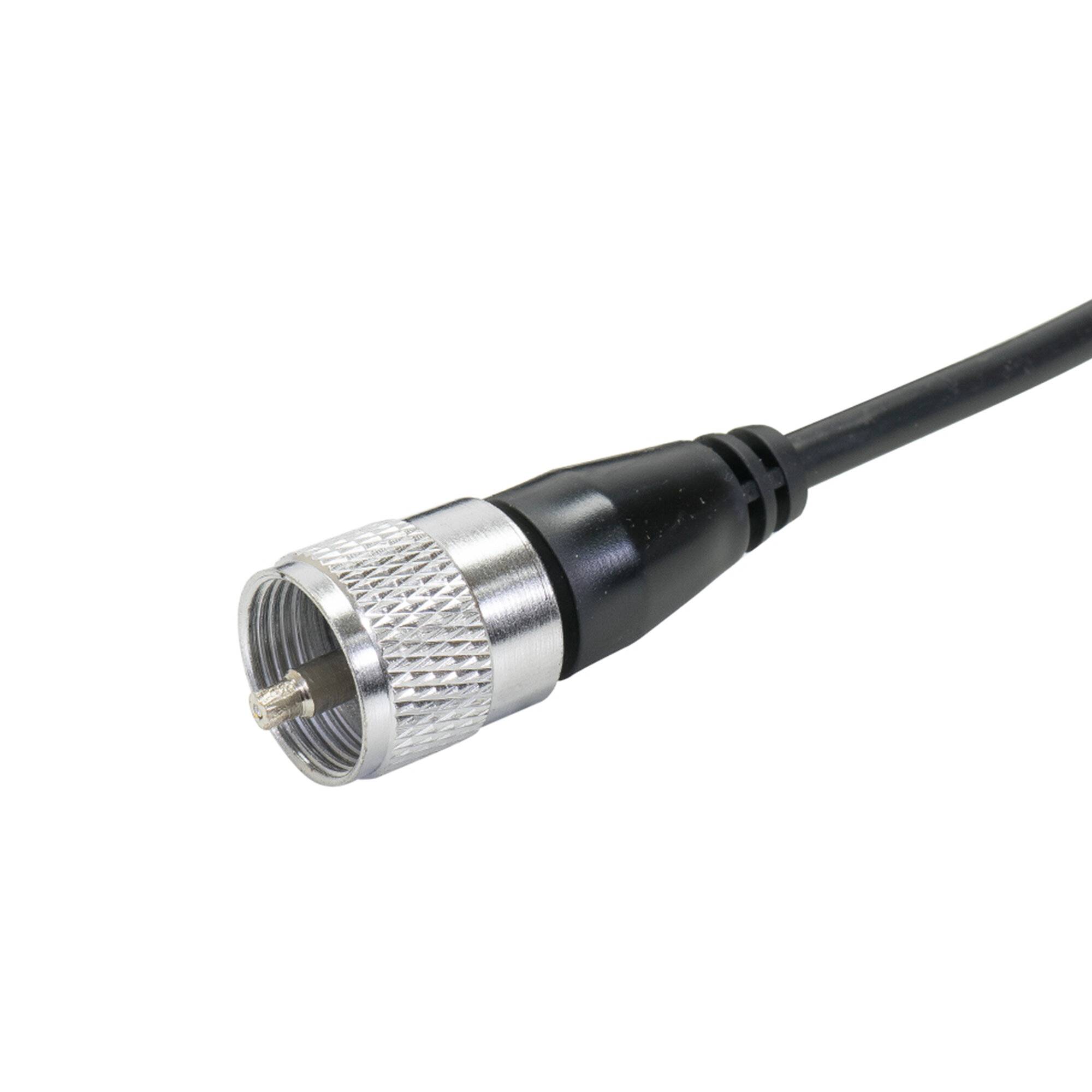 Symbolbild für PNI S75 CB Funkantenne 26-28 MHz 54 cm mit Flügelschraube und 125 mm Magnetfuss