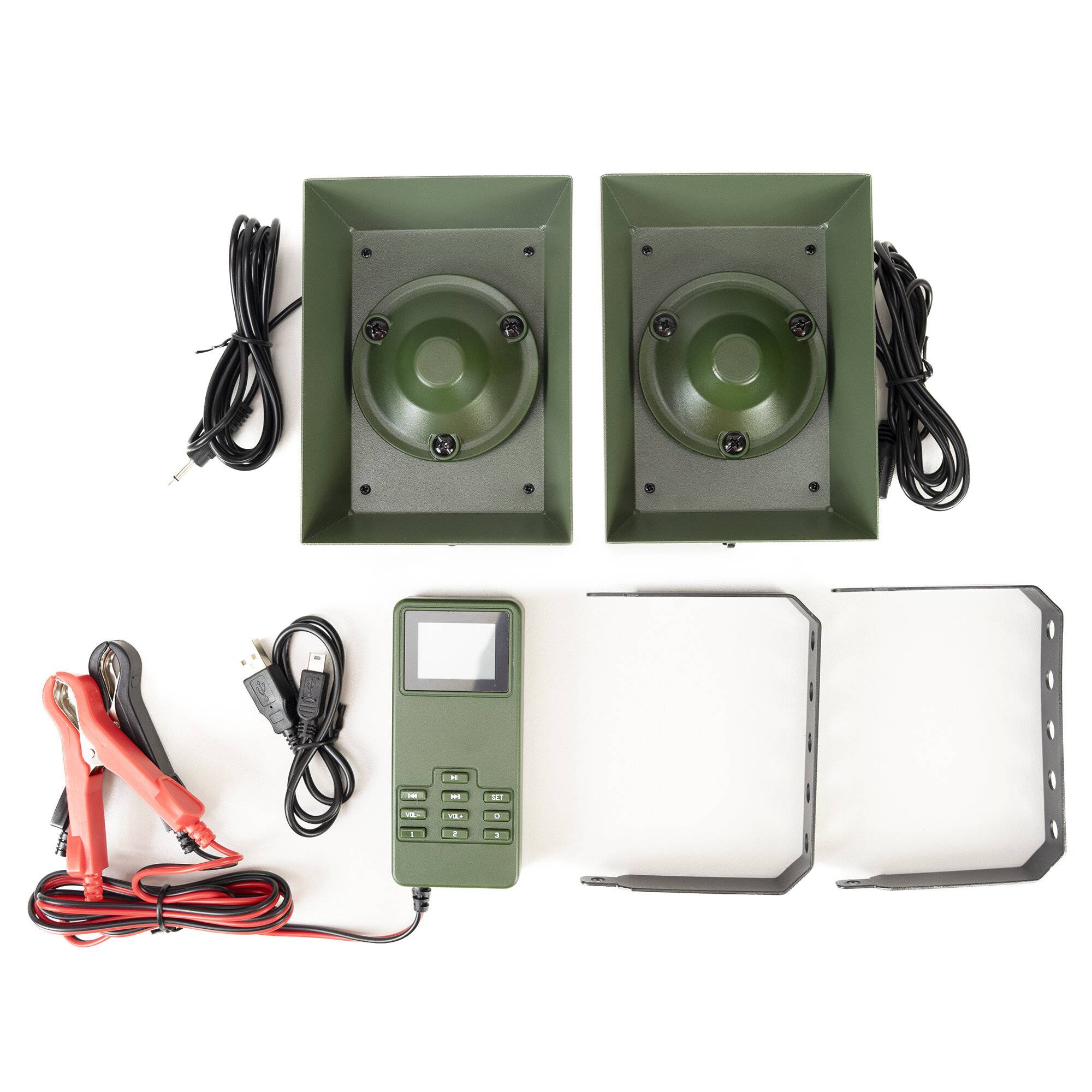Symbolbild für PNI CP480 Jagdlockpfeife, 50 W, 2 Lautsprecher, 12 V, MP3-Player, 0,5 GB Speicher