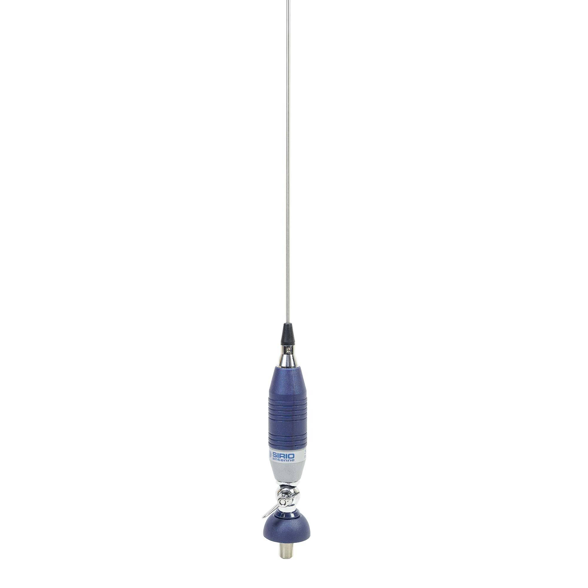 CB Sirio SUPER 9 Antennenpaket mit Schmetterling, 155 cm Länge und Klebepad-Flagge enthalten-2