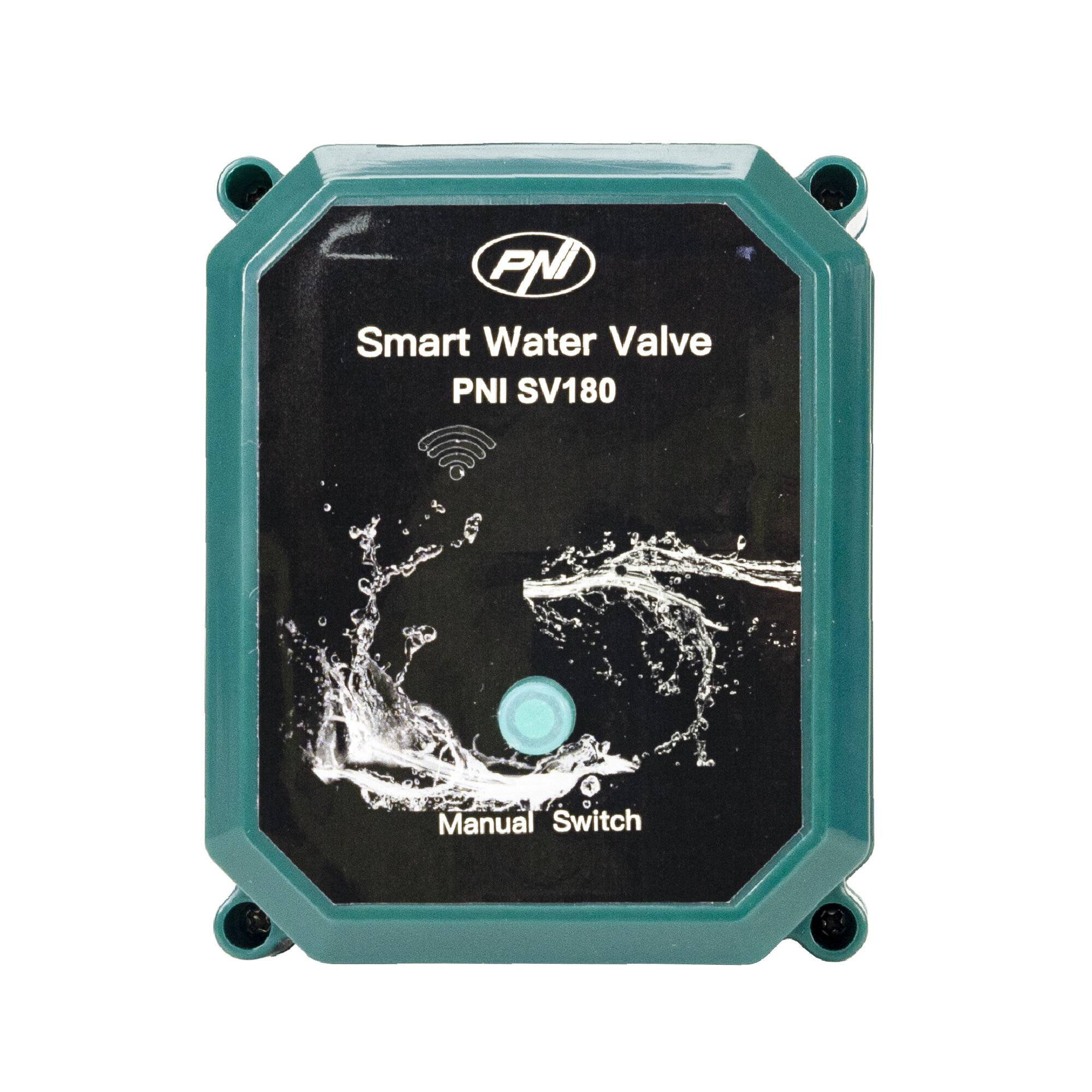 Intelligentes Wasserventil PNI SV180 Wi-Fi-Konnektivität, IP65, DN25 1 Tol, Tuya-Anwendung,-2