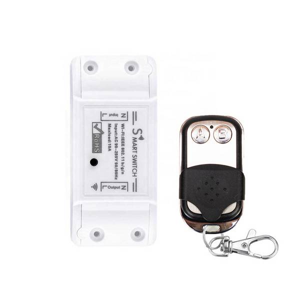 PNI SafeHome PT09 Remote-WLAN-Smart-Relay, 10A, Internetsteuerung, Tuya Smart-Mobilanwendung,