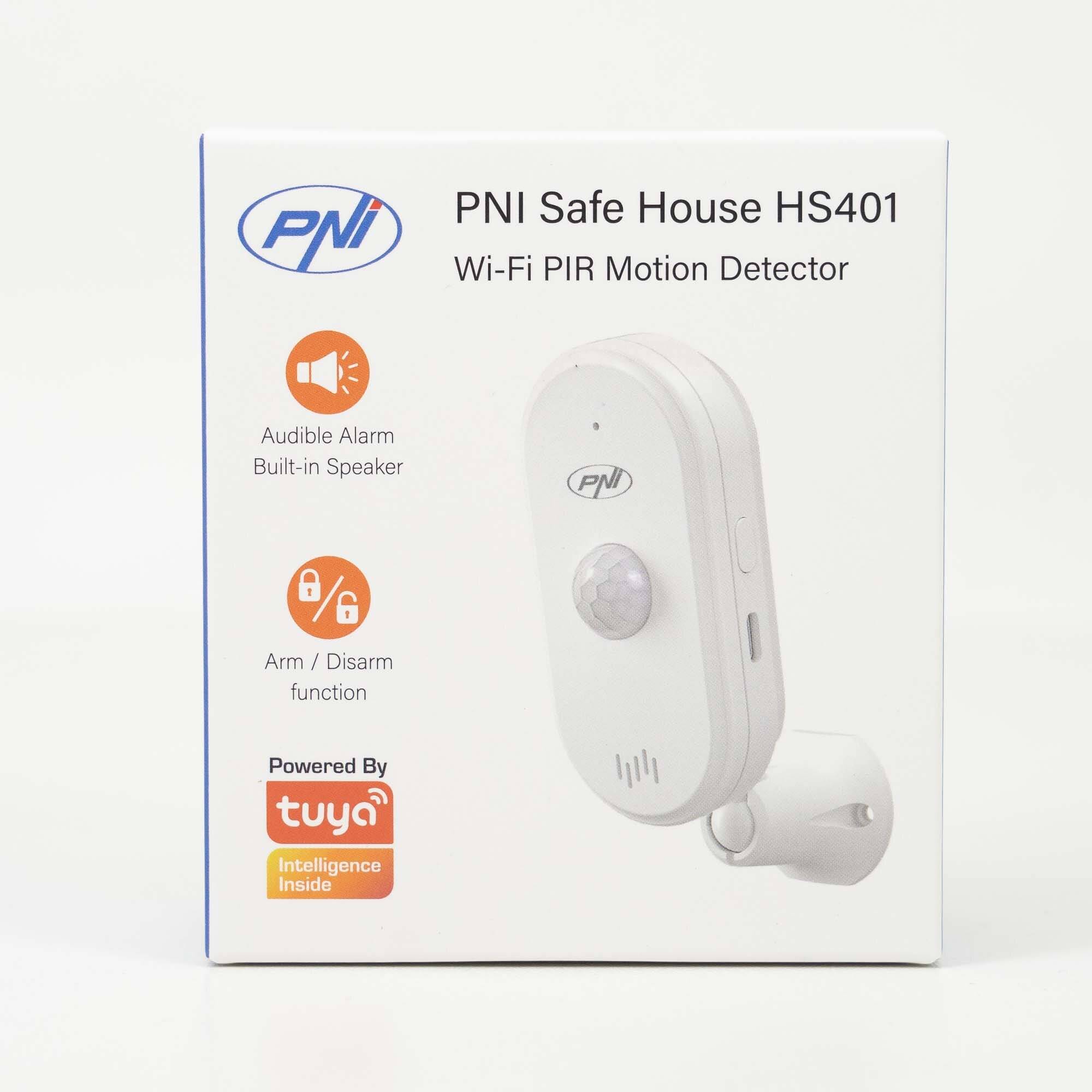 Preisbild für SafeHouse HS401 PIR PIR-Bewegungssensor mit WLAN, kompatibel mit der Tuya-Anwendung,