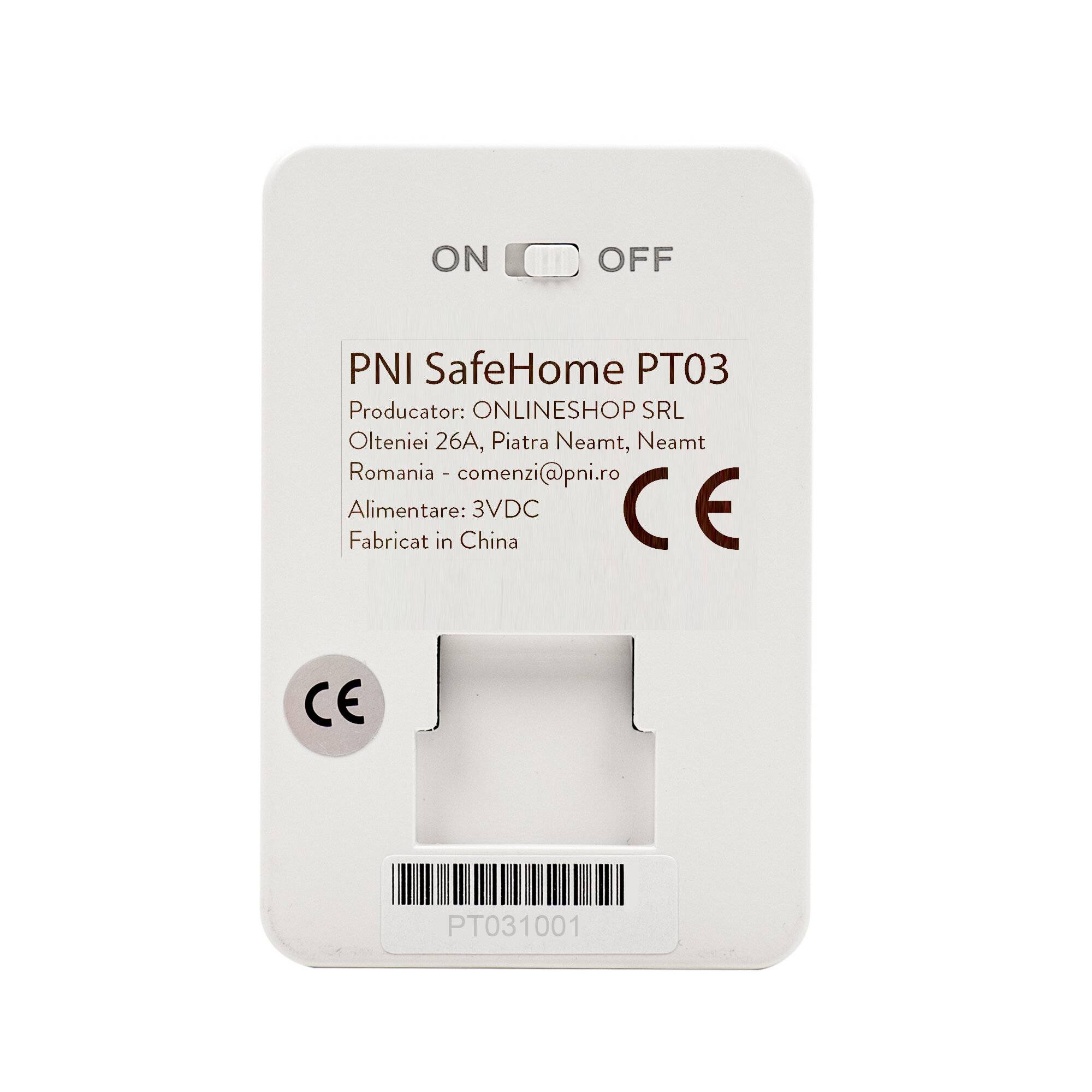 Intelligenter Bewegungsmelder PNI SafeHome PT03 WiFi, mobile Tuya Smart-Anwendung, Integration-2
