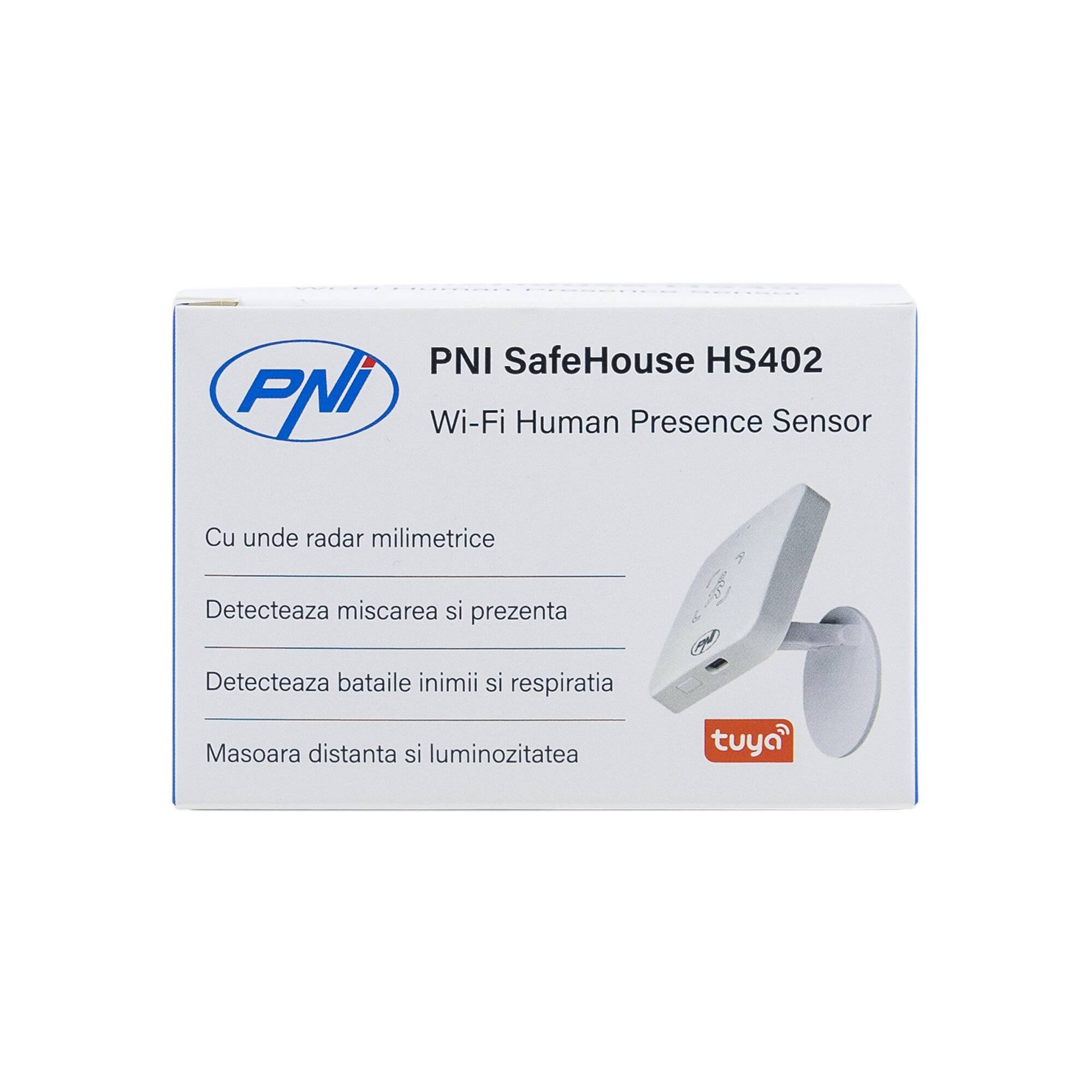 Symbolbild für PNI SafeHouse HS402 Wi-Fi-Präsenzsensor, mit Millimeter-Radarwellen, 10 m Reichweite, erkennt