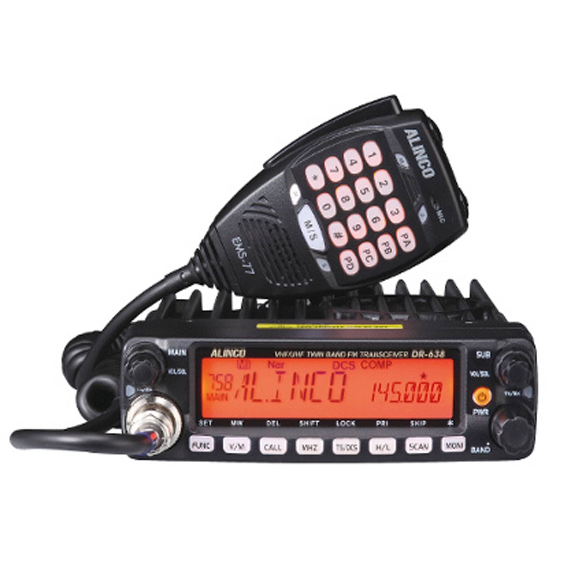 Alinco DR-638HE Dualband 144-146MHz / 430-440Mhz VIF/UHF Funkstation für Amateurfunk-0