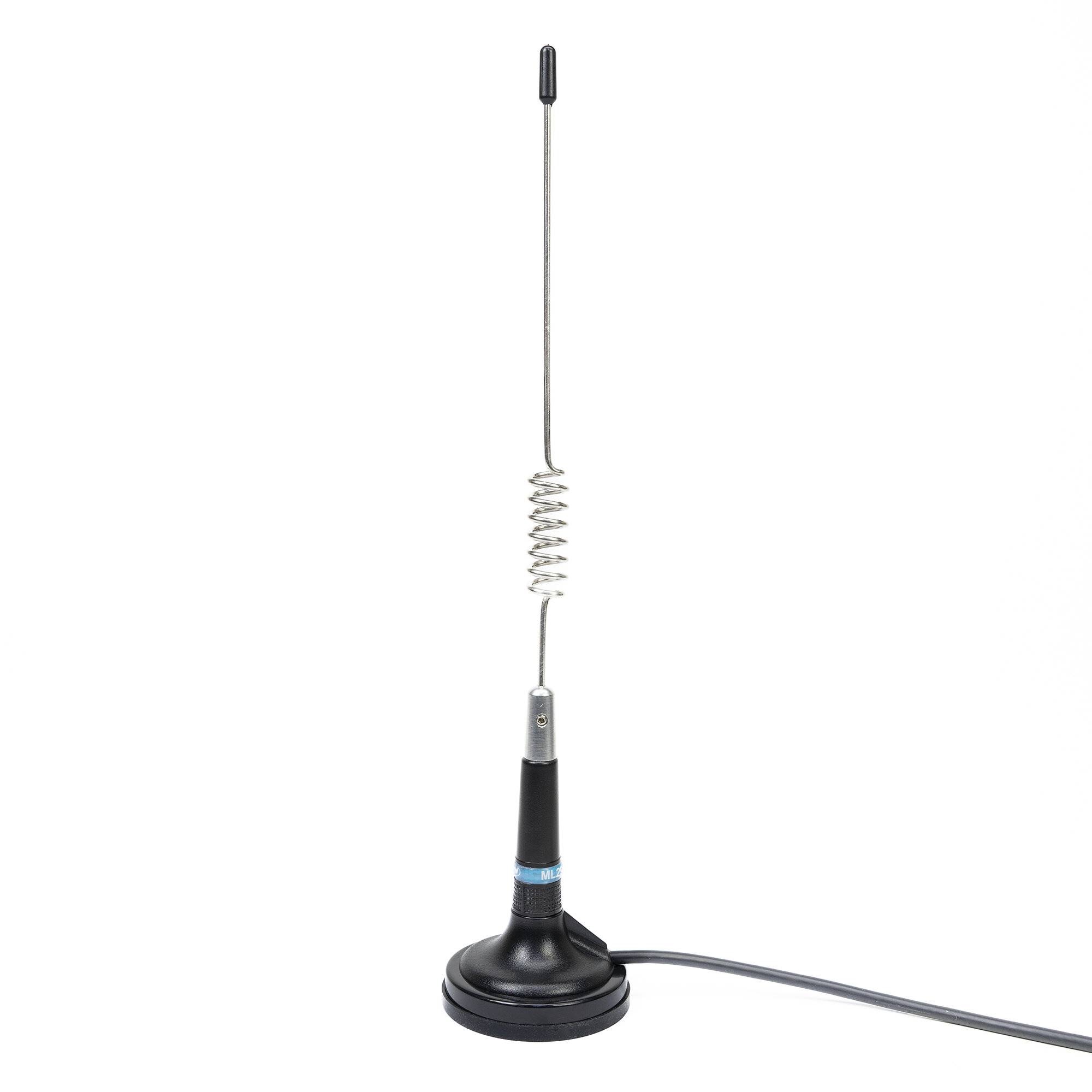 Symbolbild für Kit PNI Escort HP 5500 CB-Radiosender mit CB PNI ML29-Antenne, 34 cm, mit Magnetfuß, schwarz