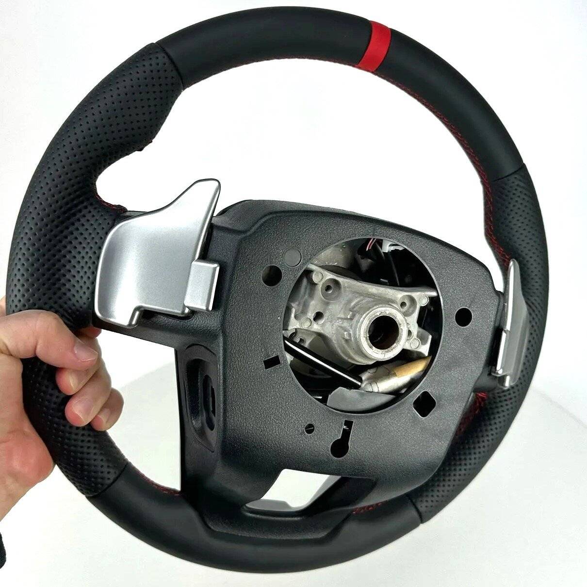 Symbolbild für Lederlenkrad mit Heizung, Airbag und Spirale für Toyota Hilux GR