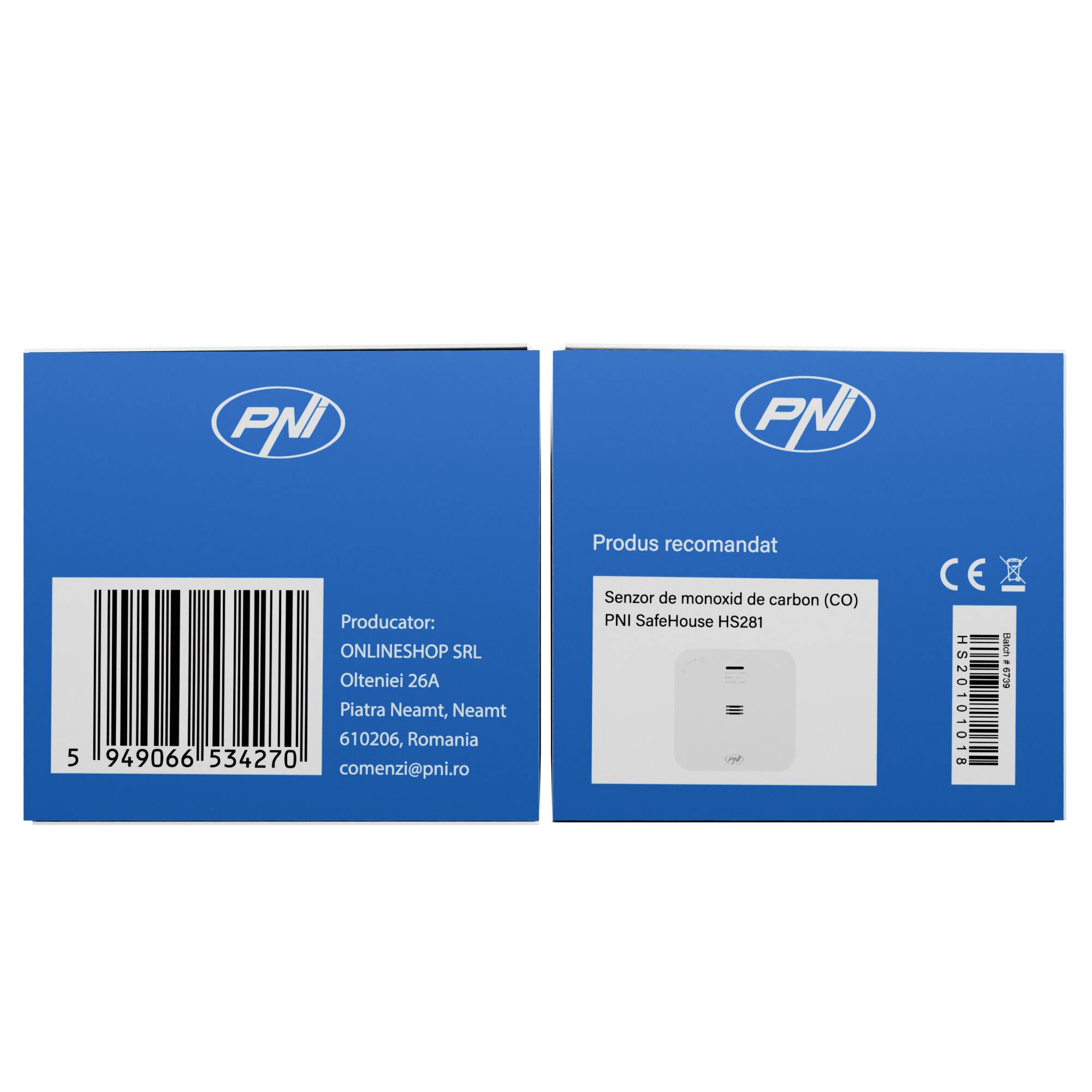 Preisbild für PNI SafeHouse HS201 Methangassensor (CH4) mit WLAN, Steuerung über die Tuya Smart-Anwendung,