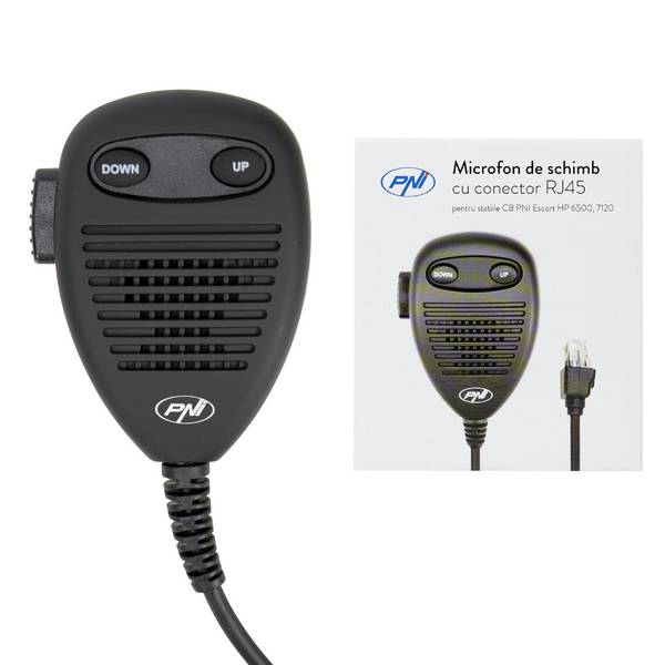 Ersatzmikrofon für CB-Radiosender PNI Escort HP 6500, PNI Escort HP 7120