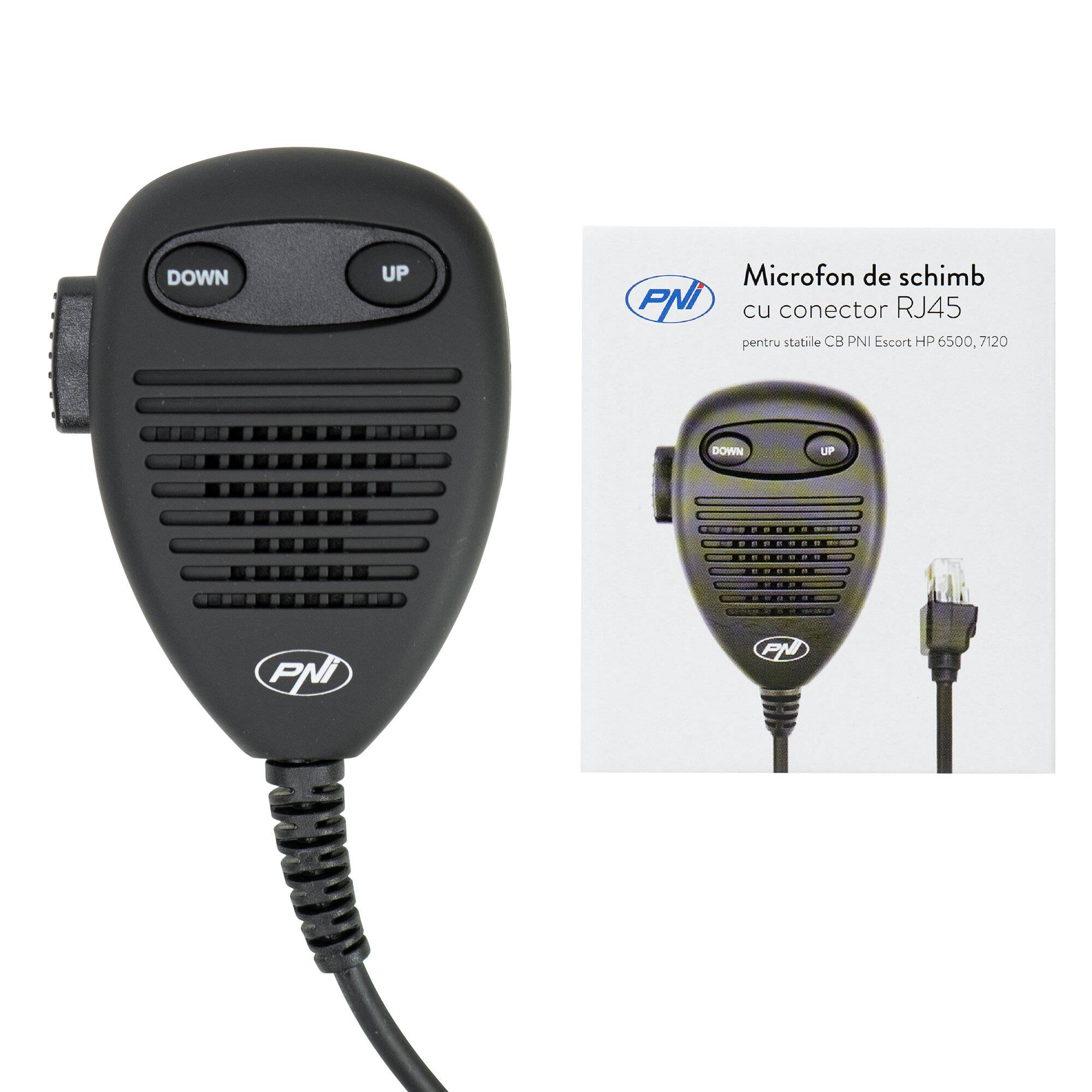 Ersatzmikrofon für CB-Radiosender PNI Escort HP 6500, PNI Escort HP 7120-0