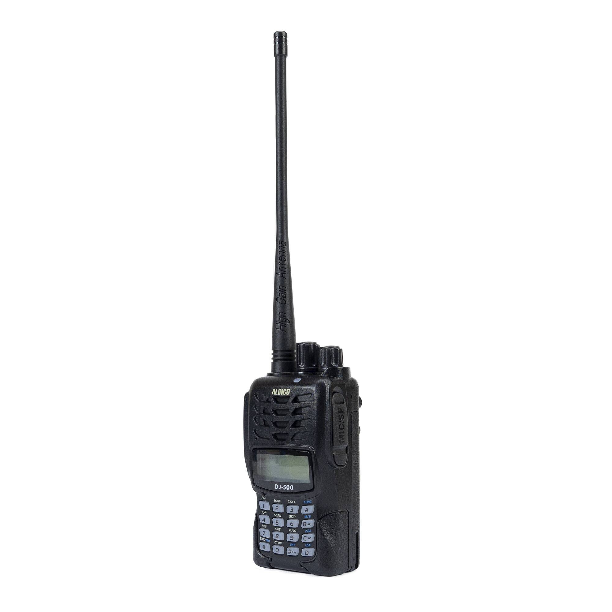 Symbolbild für Tragbarer VHF/UHF-Radiosender PNI Alinco DJ-500-E, einstellbare Leistung, 200 CH, 1500 mAh, Talk