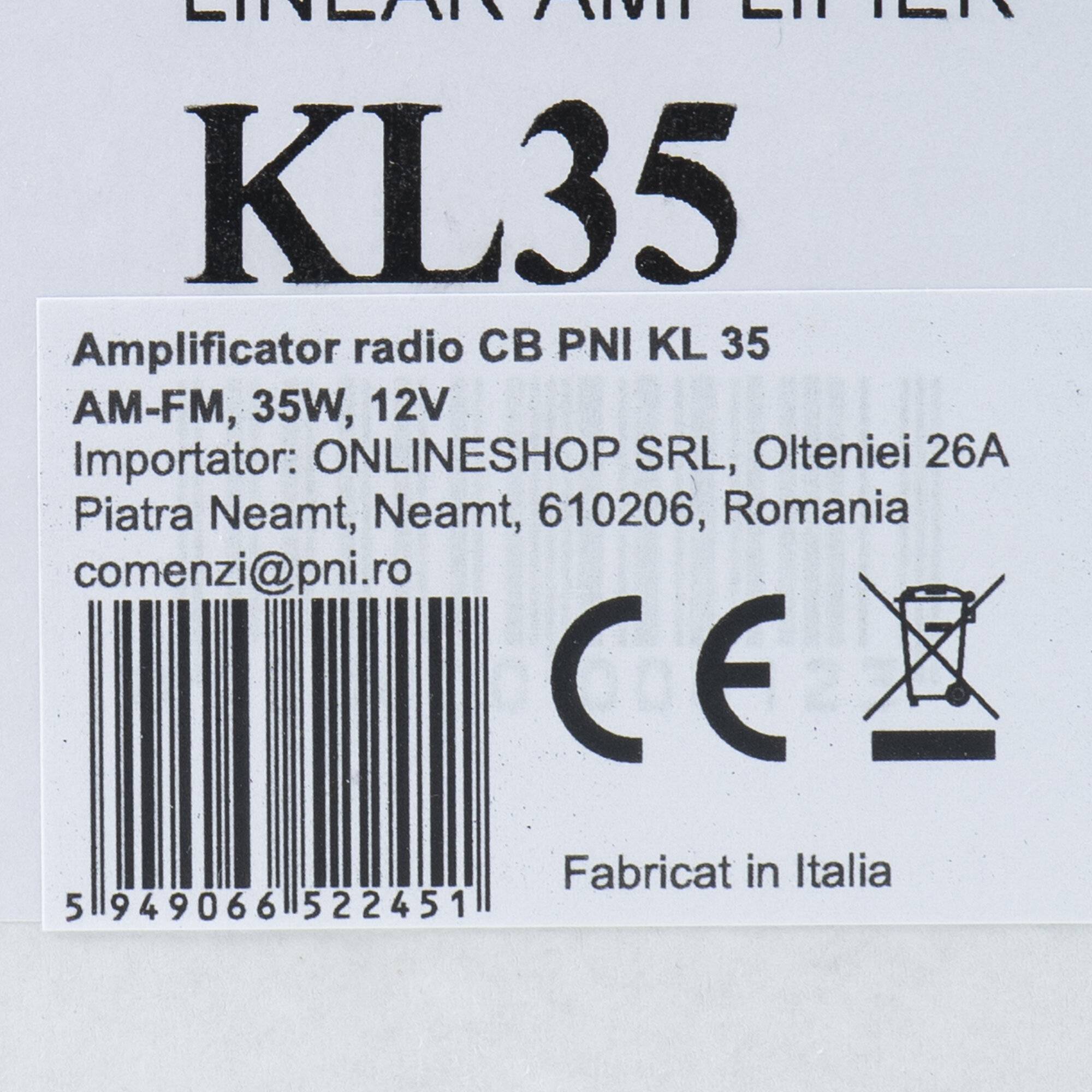 CB-Funkverstärker PNI KL 35, AM-FM, 35W, 12V-2